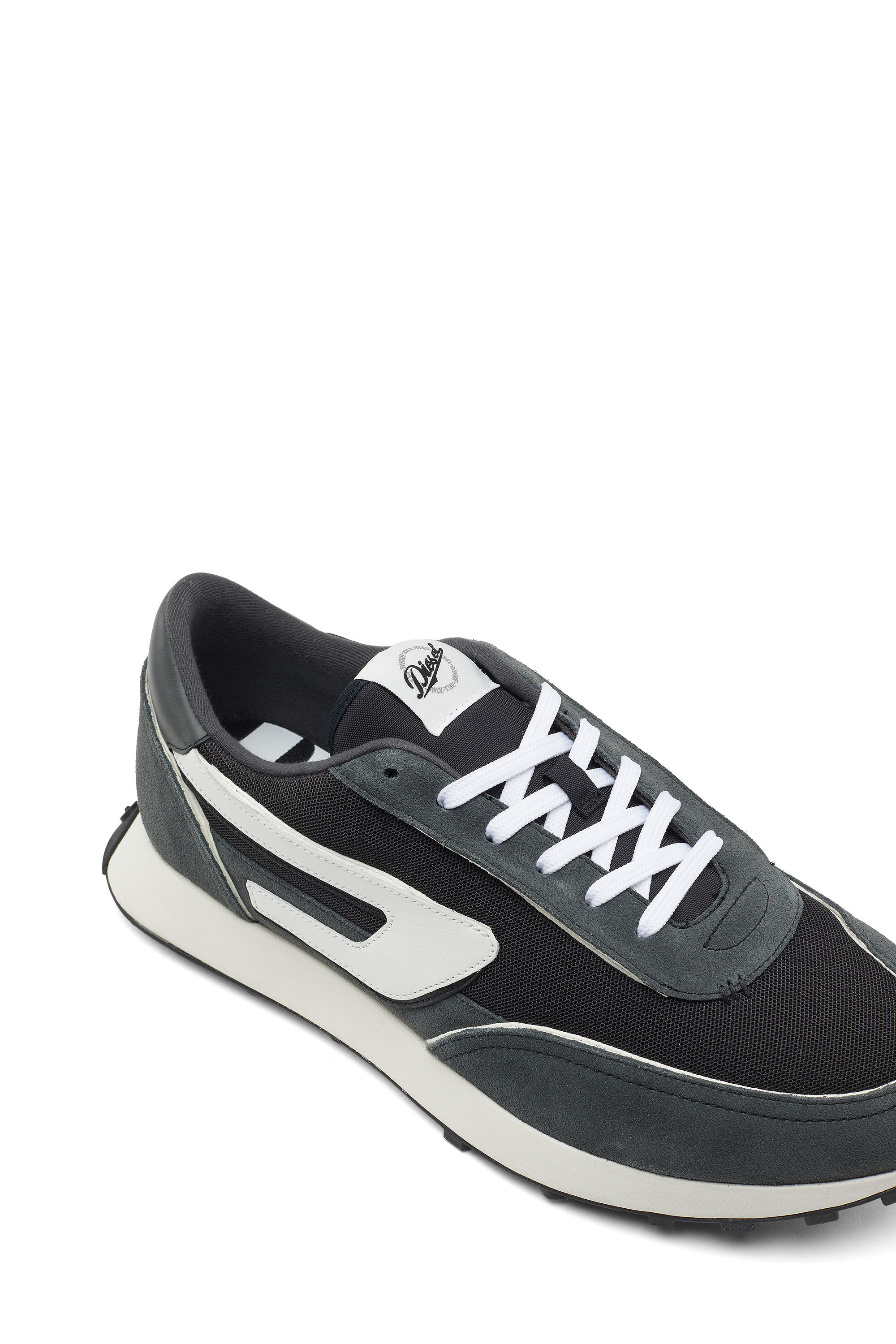 Diesel - S-RACER LC, Male's S-Racer Lc - Mesh sneakers with D logo in Dark Blue - 6