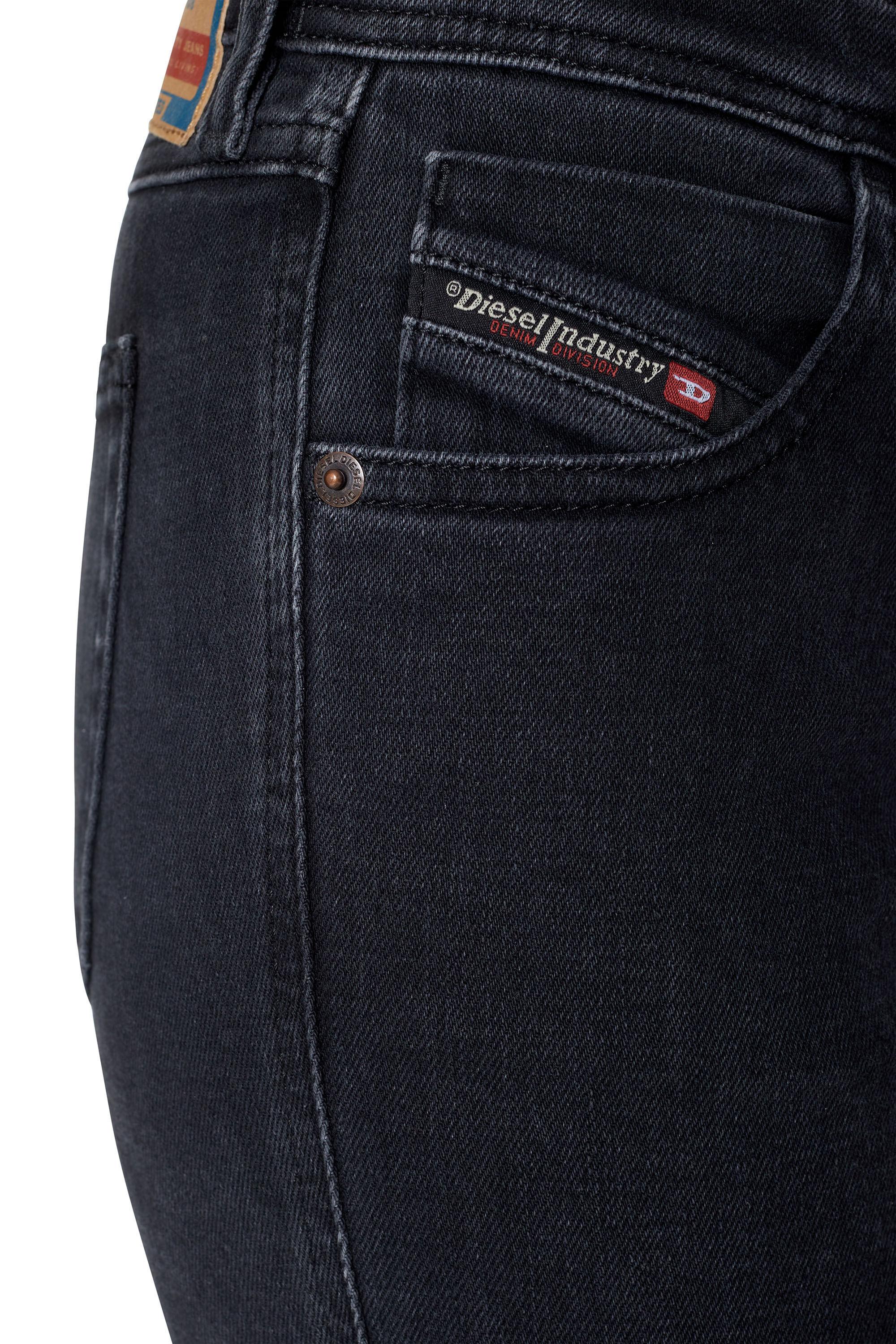 Diesel - Woman's Skinny Jeans 2015 Babhila Z870G, Black/Dark grey - 6