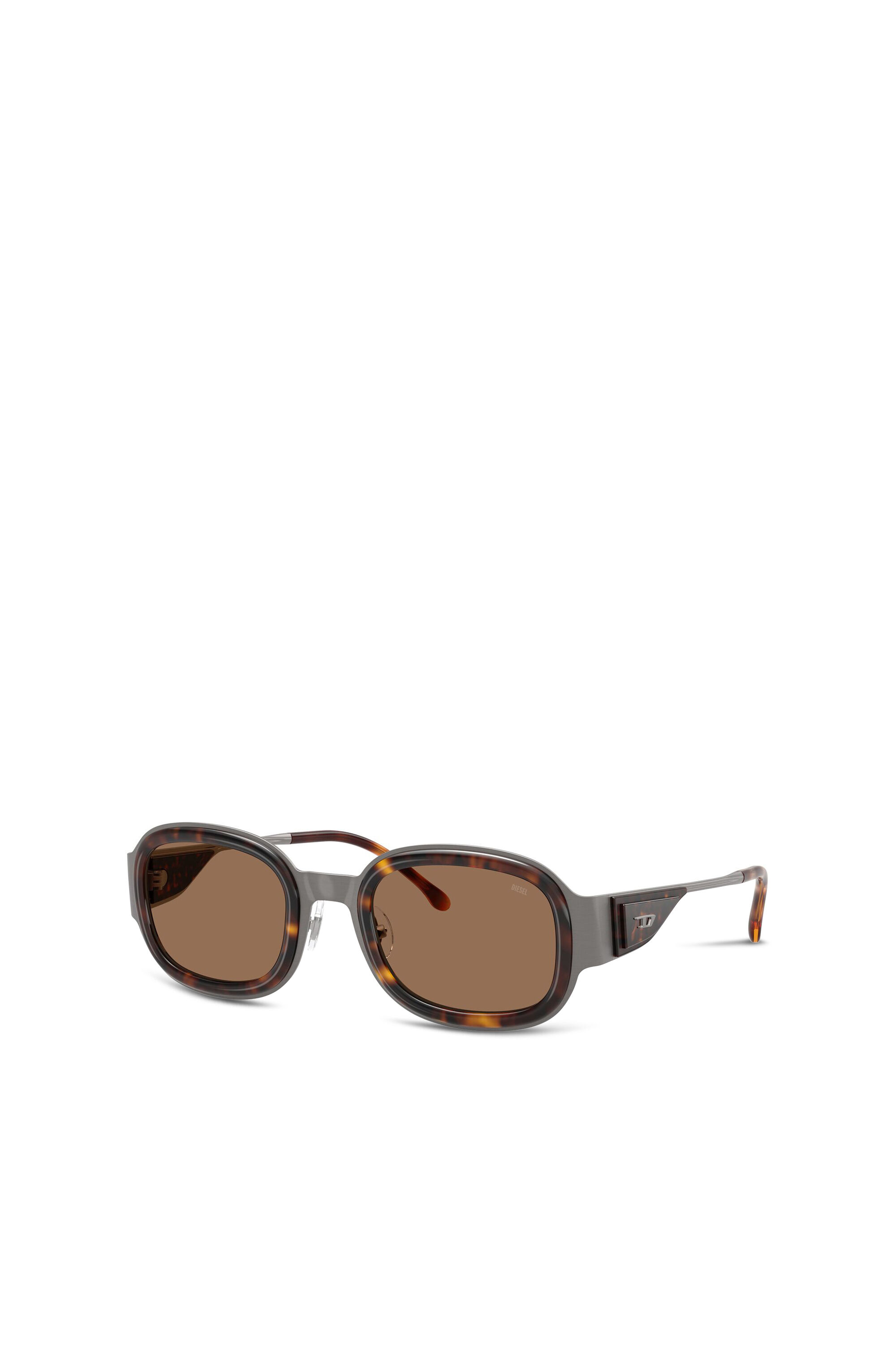 Diesel - 0DL1020, Gafas de sol cuadradas Unisex in Marr&oacute;n - 4