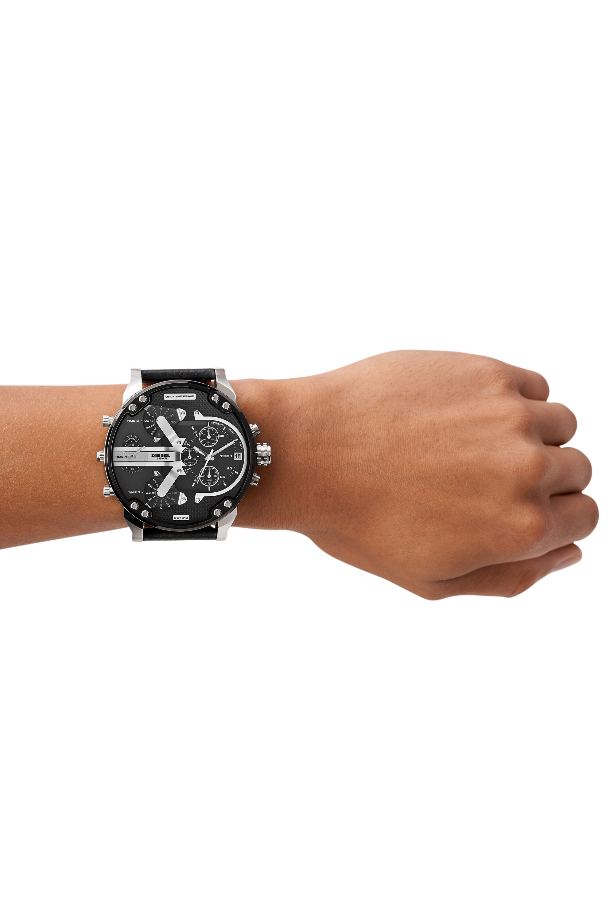Diesel - DZ7313 MR. DADDY 2.0, Male's Mr. Daddy 2.0 watch with multi-layer watch in Black - 4