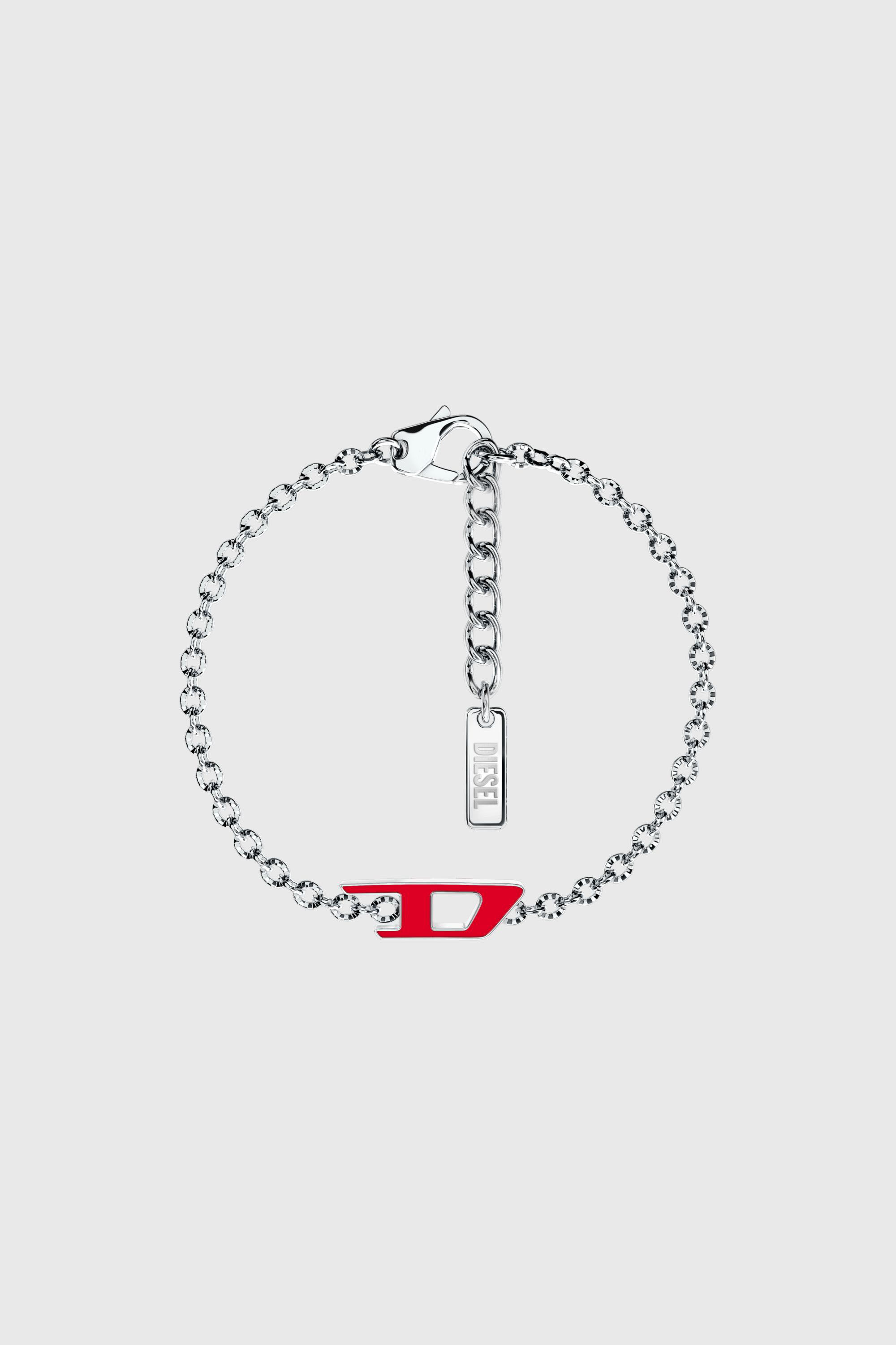 Women's Stainless steel chain bracelet | Silver | Diesel {{Country}}