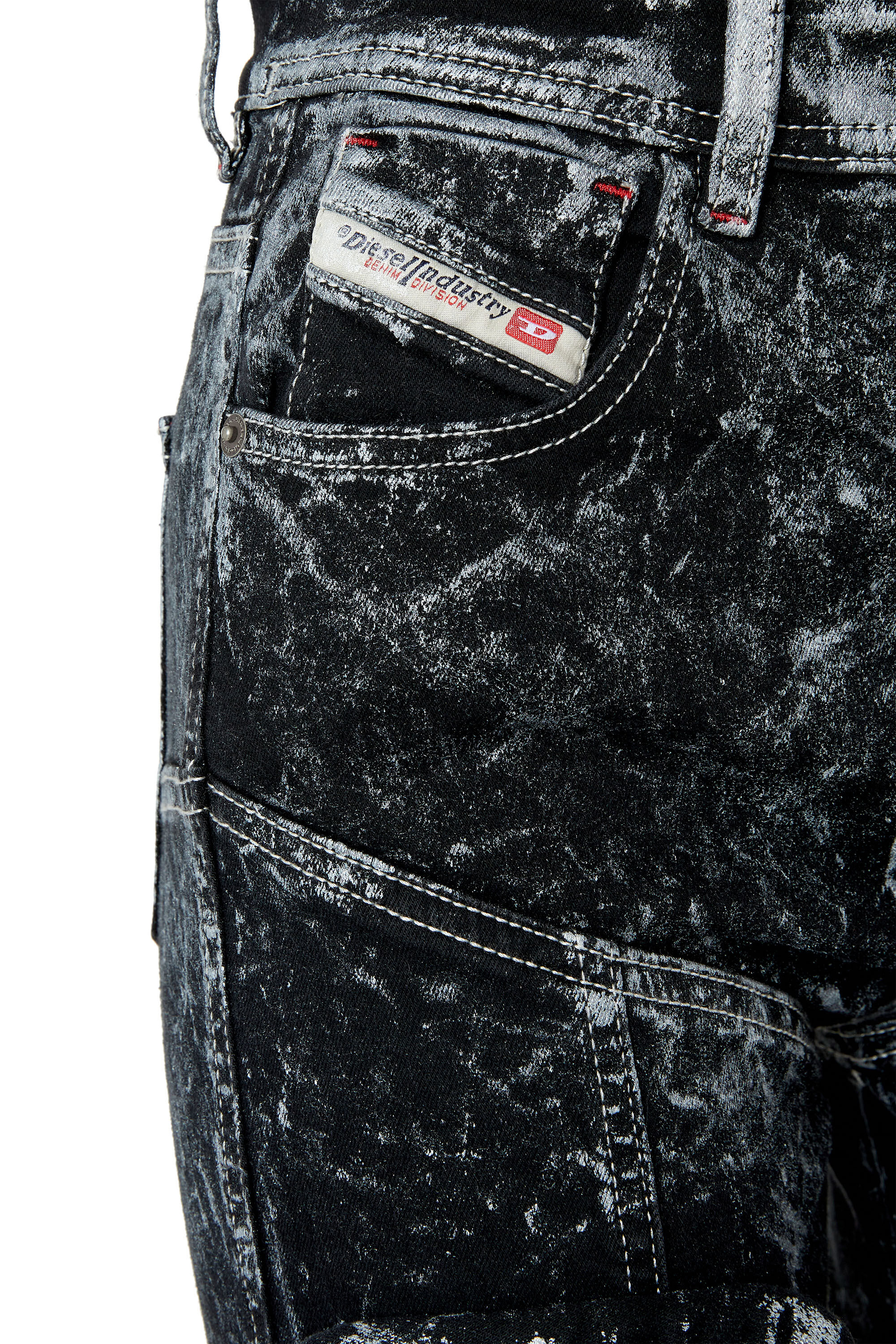 1984 SLANDY-HIGH-PK Woman: Skinny Light blue Jeans | Diesel