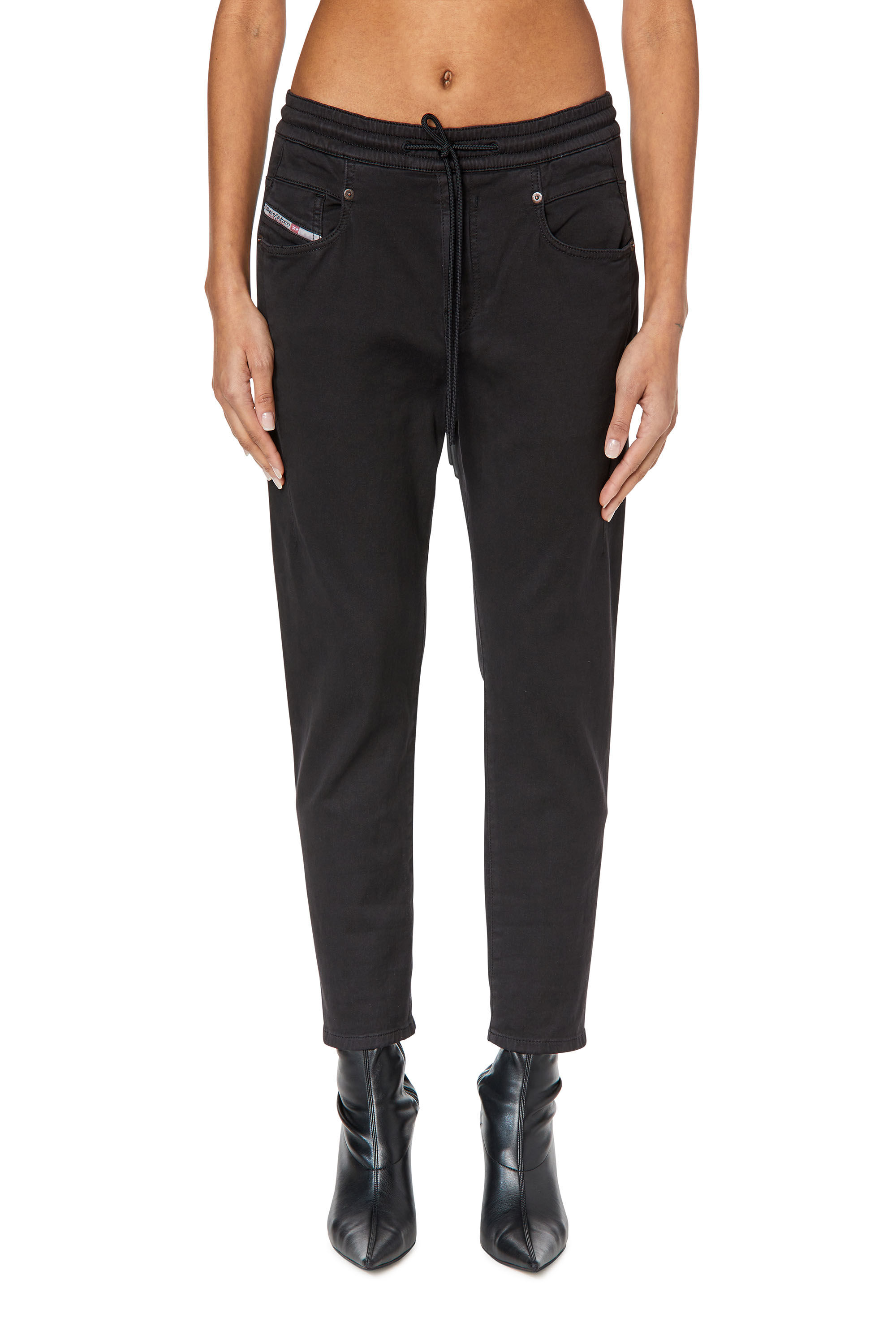 Boyfriend 2041 D-Fayza Joggjeans® 068DY, Black/Dark Grey