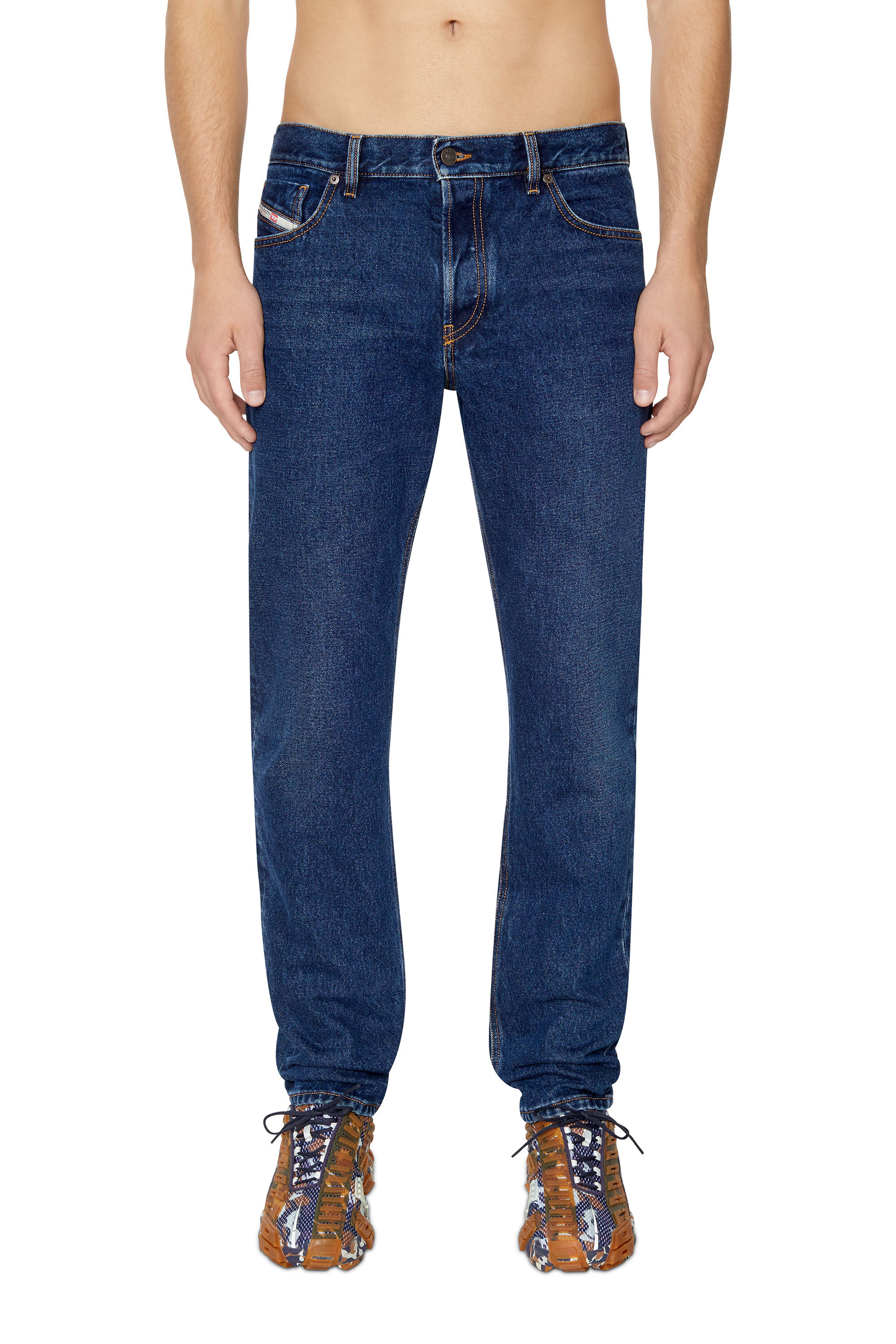 1995 D-Sark Man: Straight Dark blue Jeans | Diesel