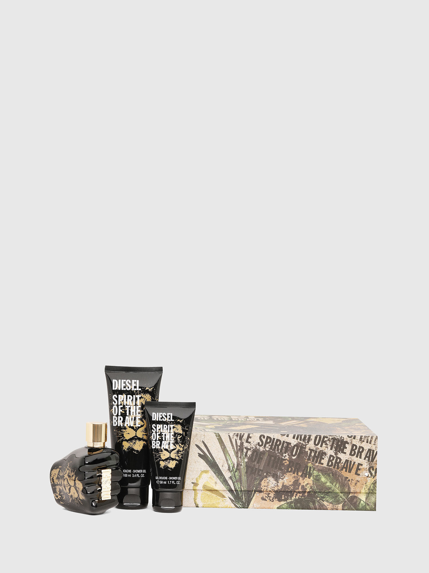 Diesel - SPIRIT OF THE BRAVE 75 ML GIFT SET, Coffret cadeau SPIRIT OF THE BRAVE Homme in Noir - 1