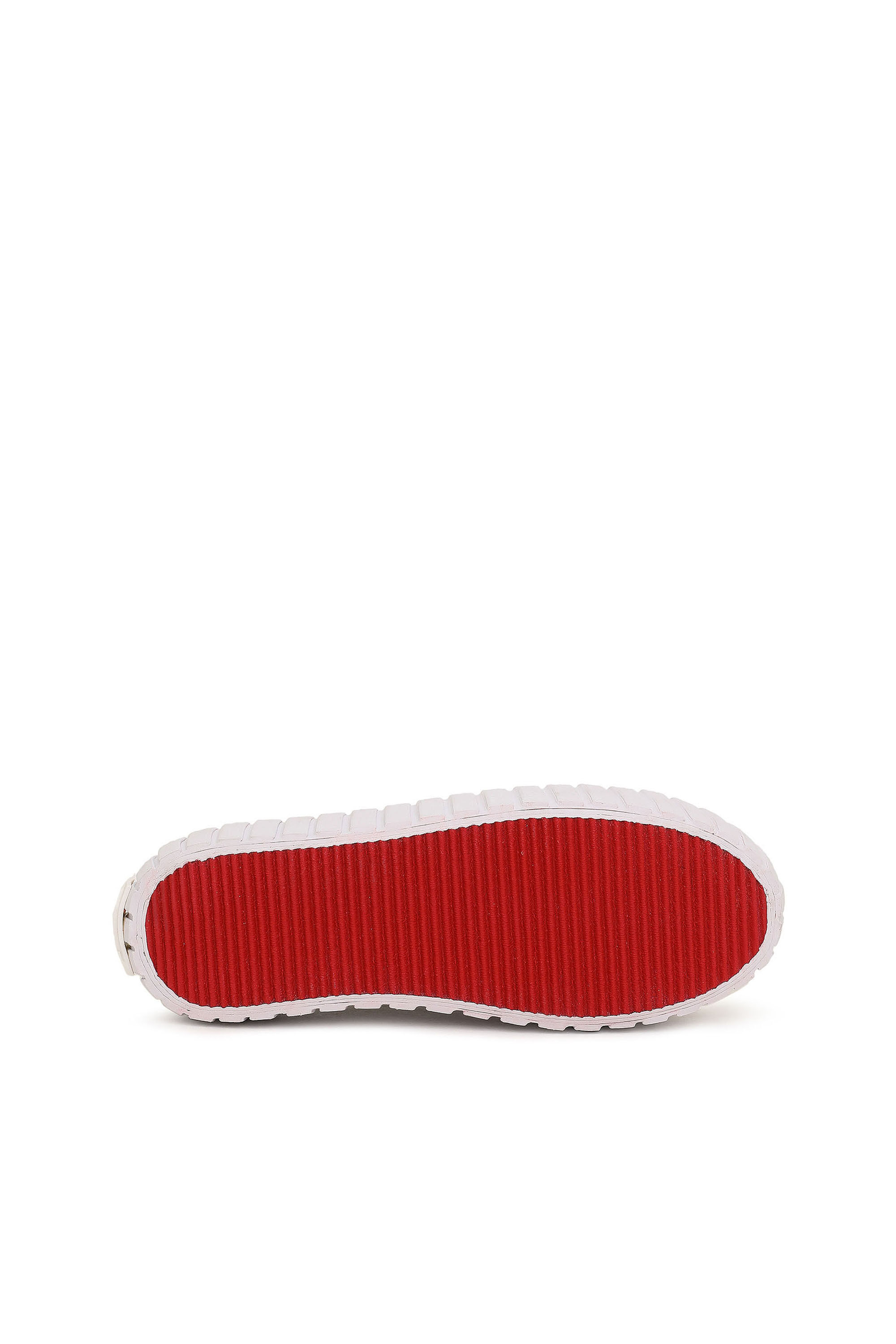 Diesel - S-HANAMI LOW X, Female's S-Hanami Low X - Platform sneakers in leather in White - 4
