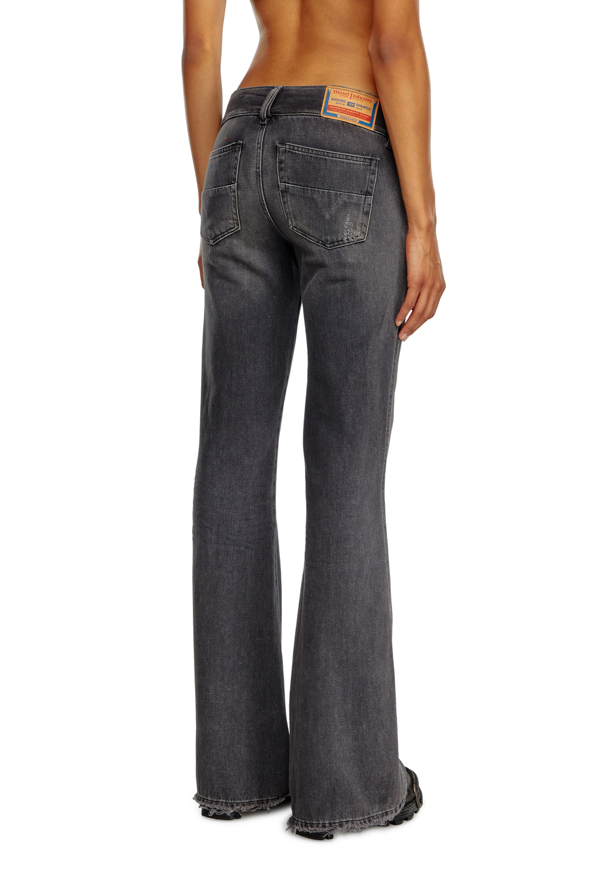 パンツ JEANS FLARE FIT BAGGY FLARE FIT BAGGY JEANS - Mid-blue | ZARA Canada