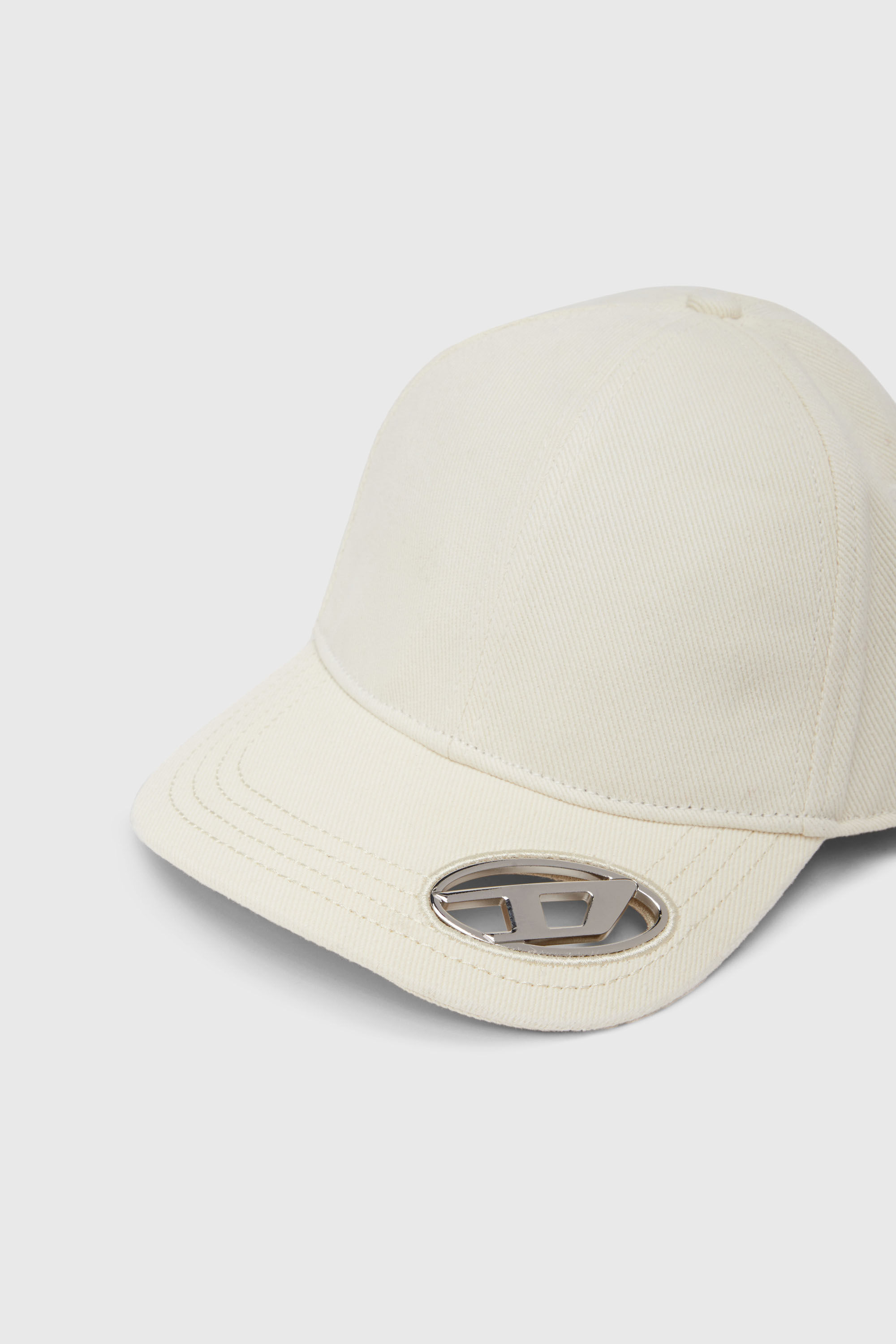 Men's Baseball cap with oval D plaque | Diesel C-PLAK