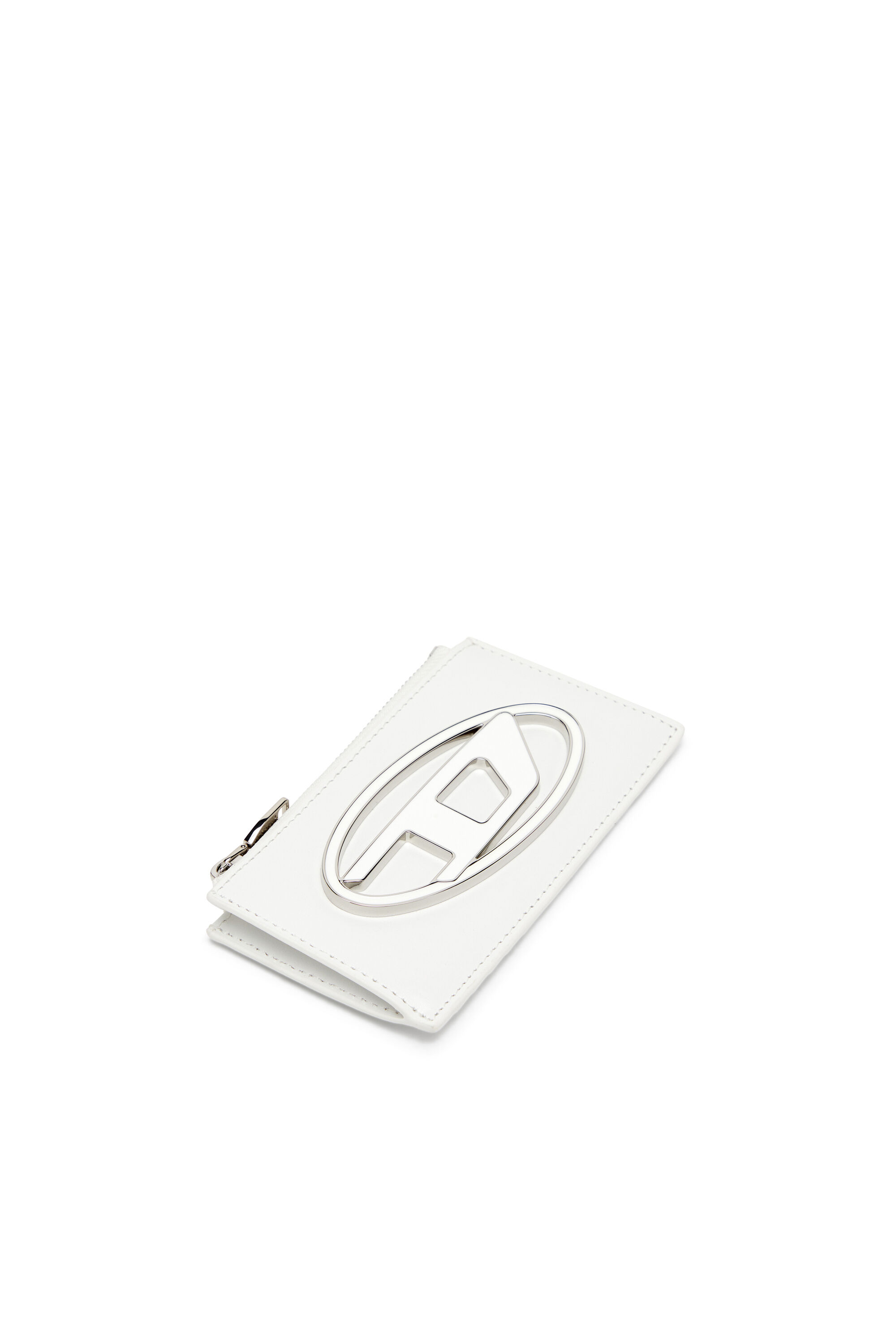 Women's Flat card holder in nappa leather | White | Diesel {{Country}}