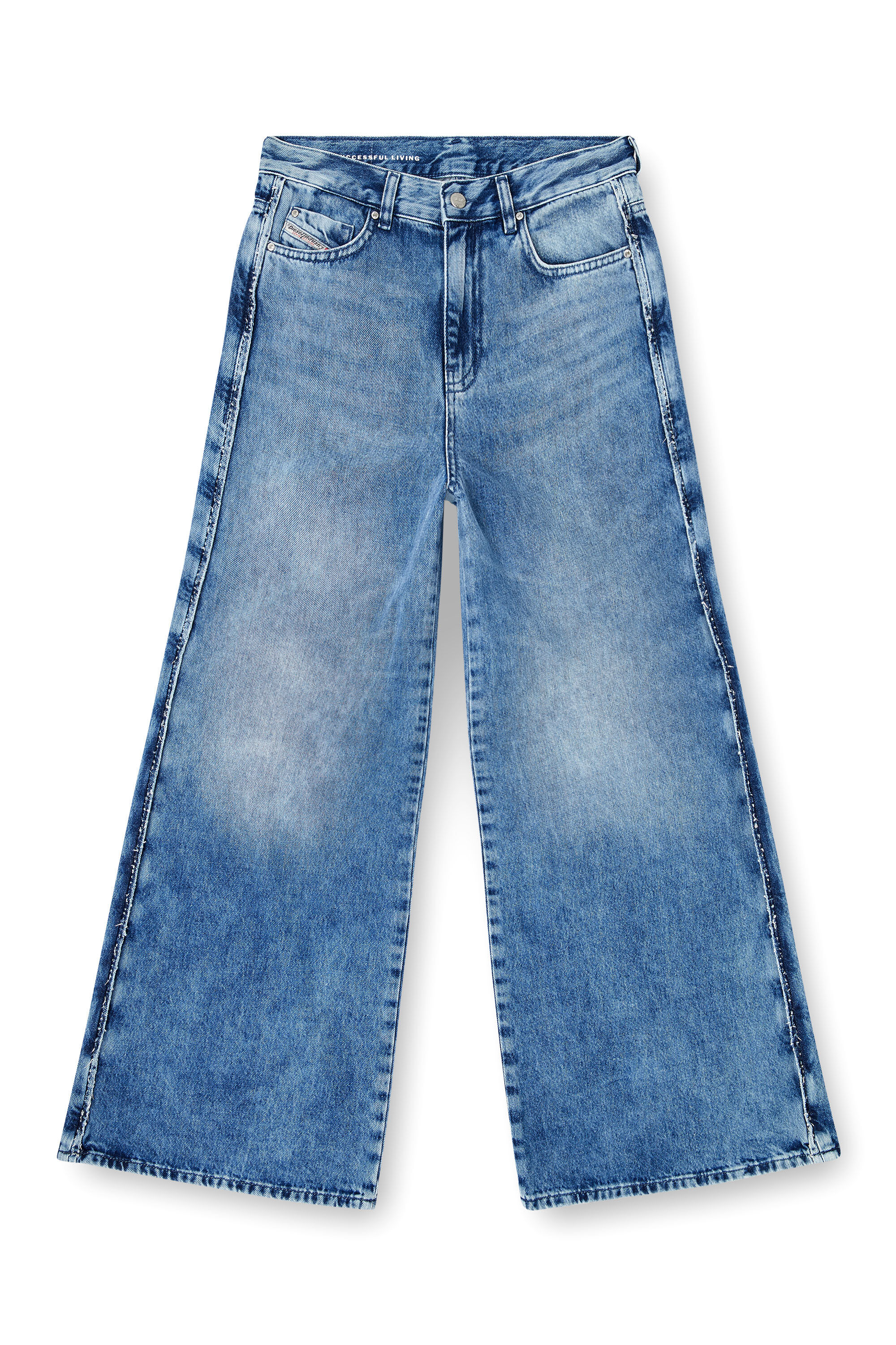 Diesel - Female's Flare Jeans 1978 D-Akemi 0ADCJ, Medium Blue - 2