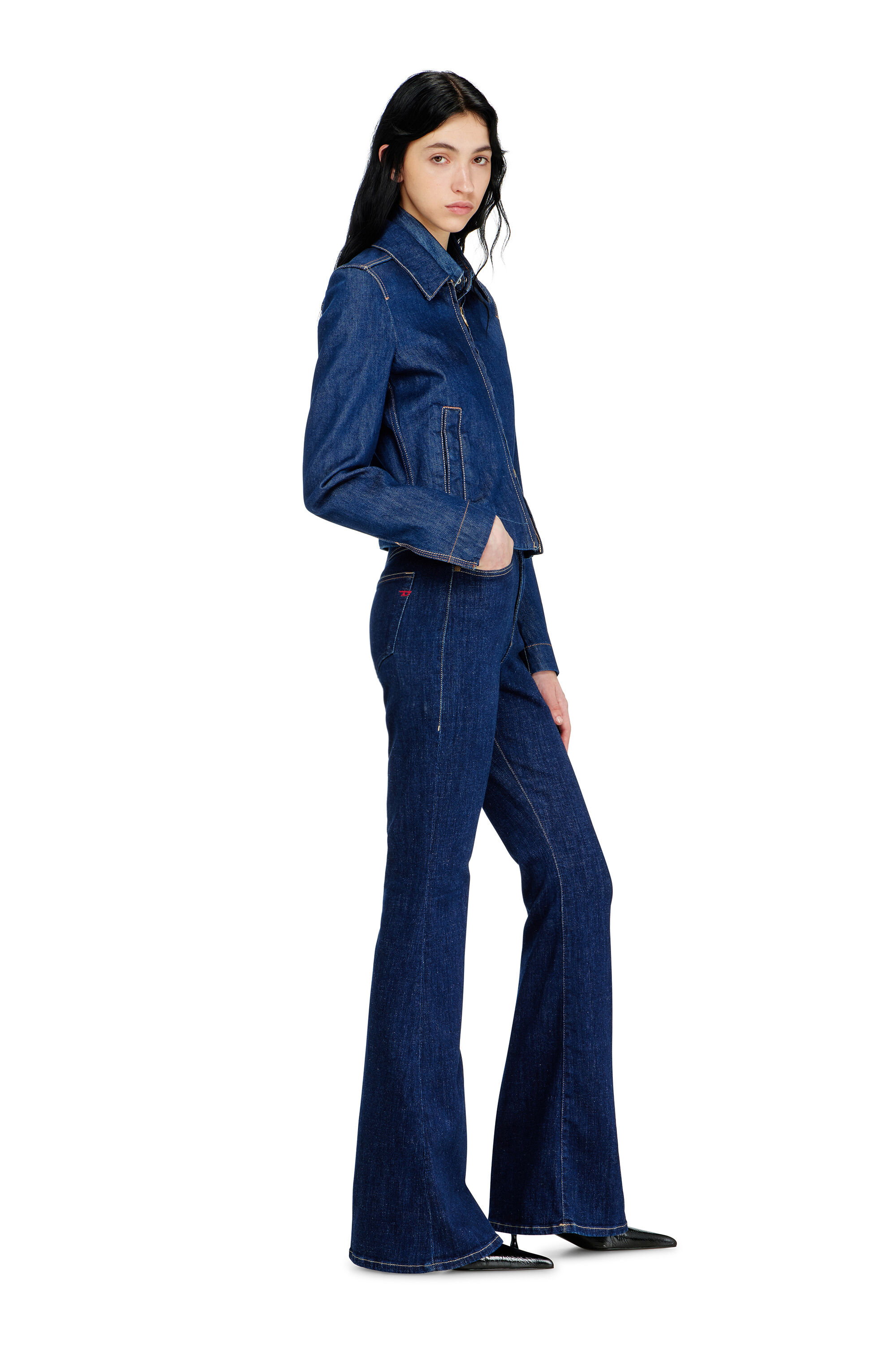 High Waisted Bootcut Jeans for Women | Diesel® US