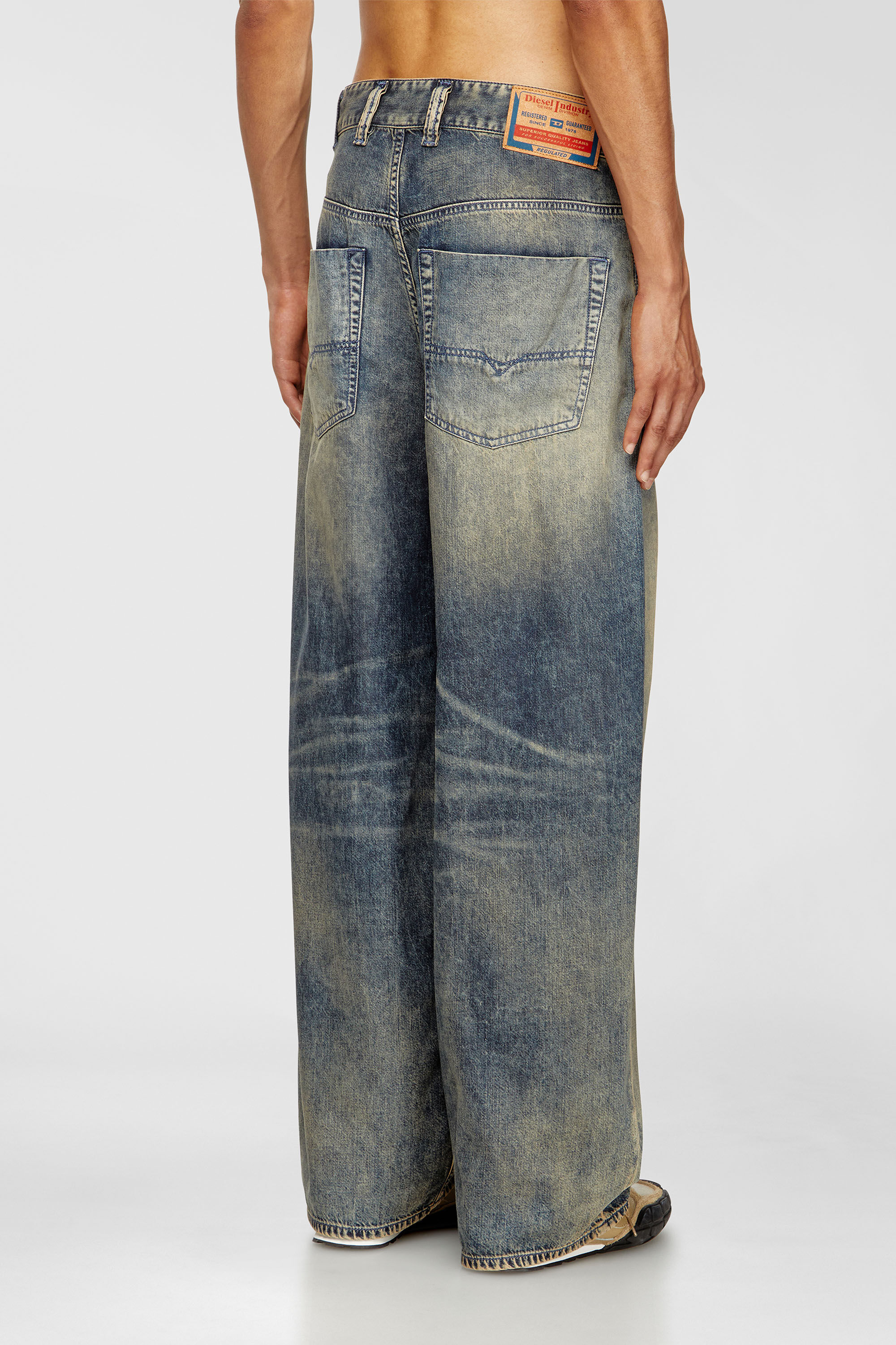 Men's Relaxed Jeans | Regular Waist 1997 D-Enim-MMedium blue