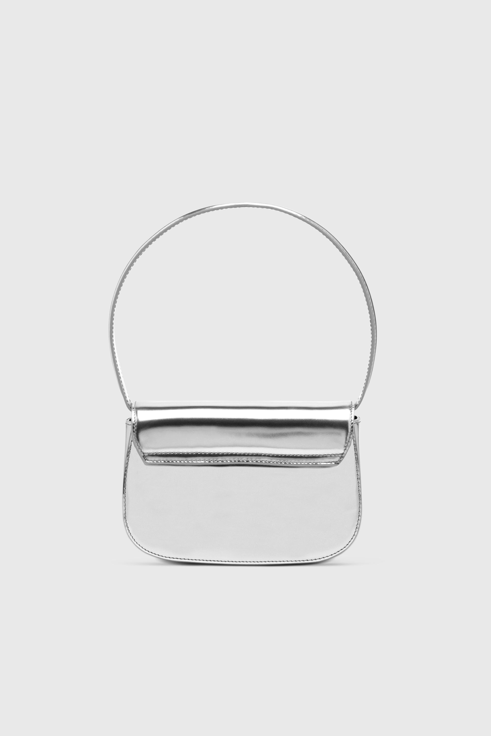 Women's Designer Shoulder Bag in Silver | Diesel® US {{Country}}