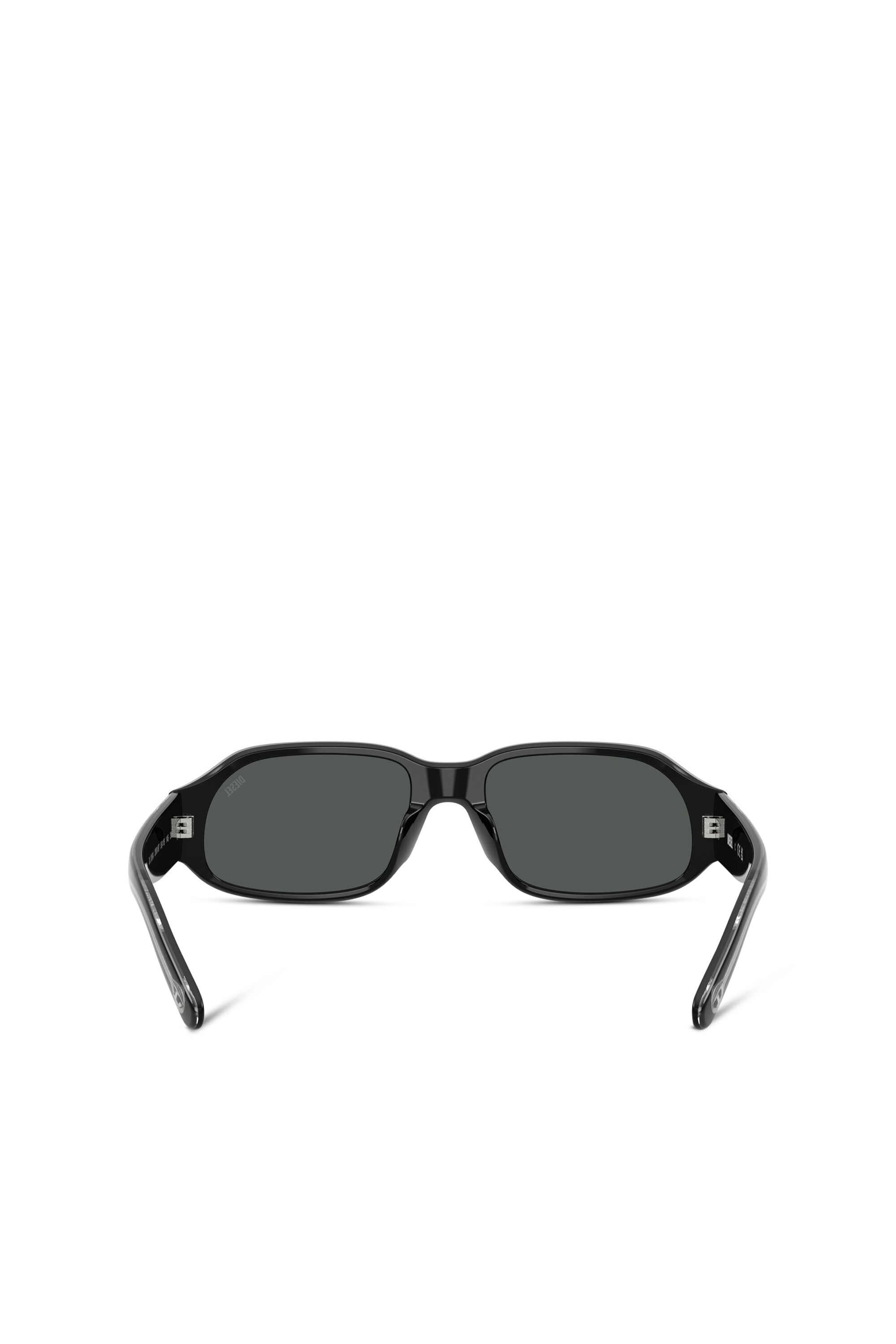 Diesel - 0DL2009U, Gafas de sol rectangulares Unisex in Negro - 3