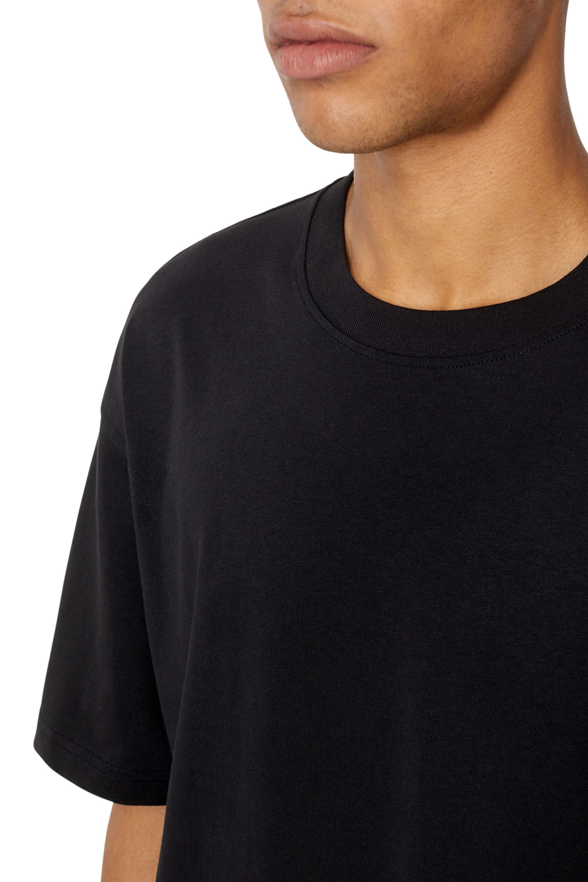 T-BOGGY-MEGOVAL Man: T-shirt with back maxi D logo | Diesel