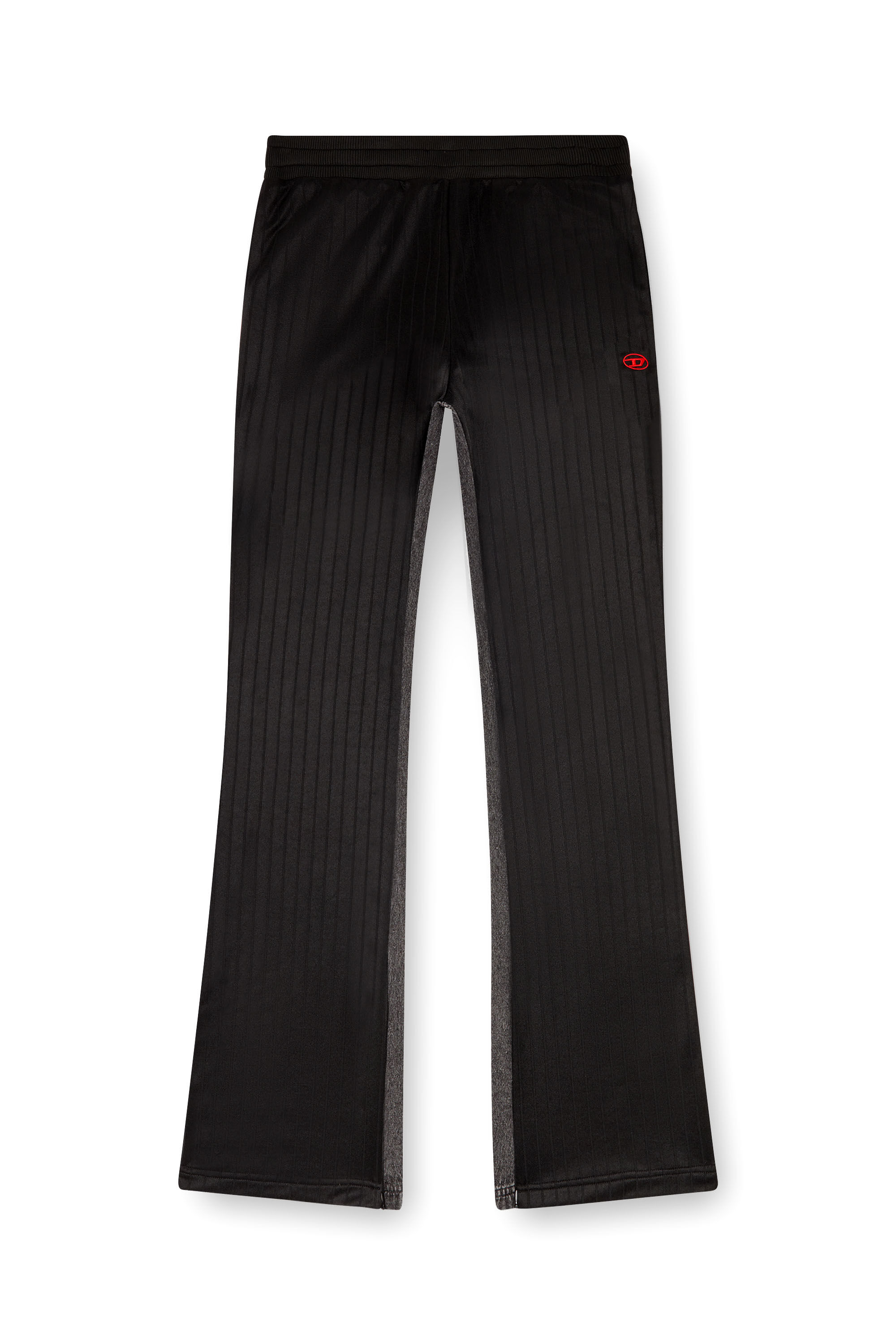 Diesel - P-ZAMP-VET, Pantalon de survêtement en triacétate et denim Homme in Noir - 2