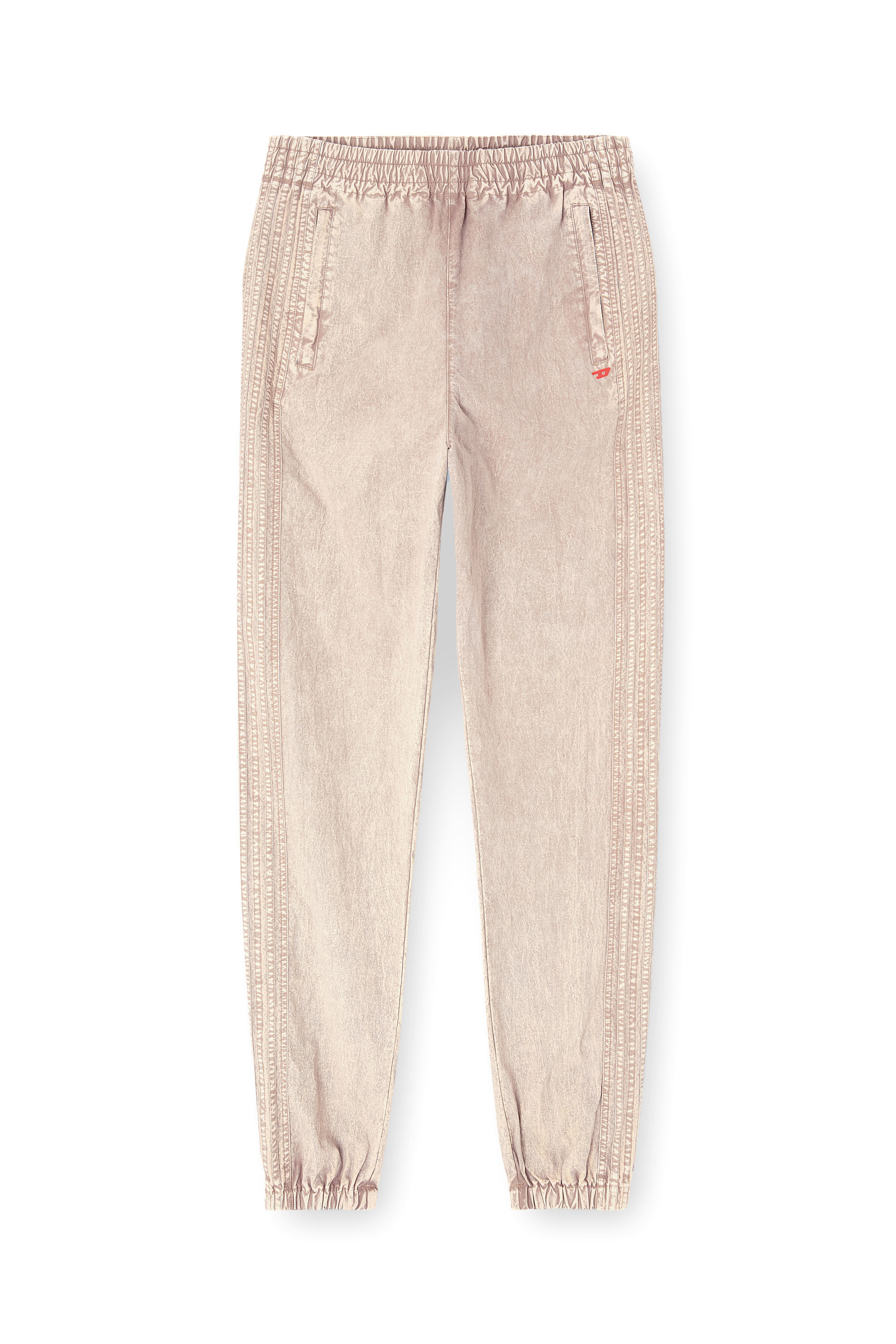 SANSANGEAR nylonpants ベージュ Men's Washed nylon pants with side bands | Beige | Diesel