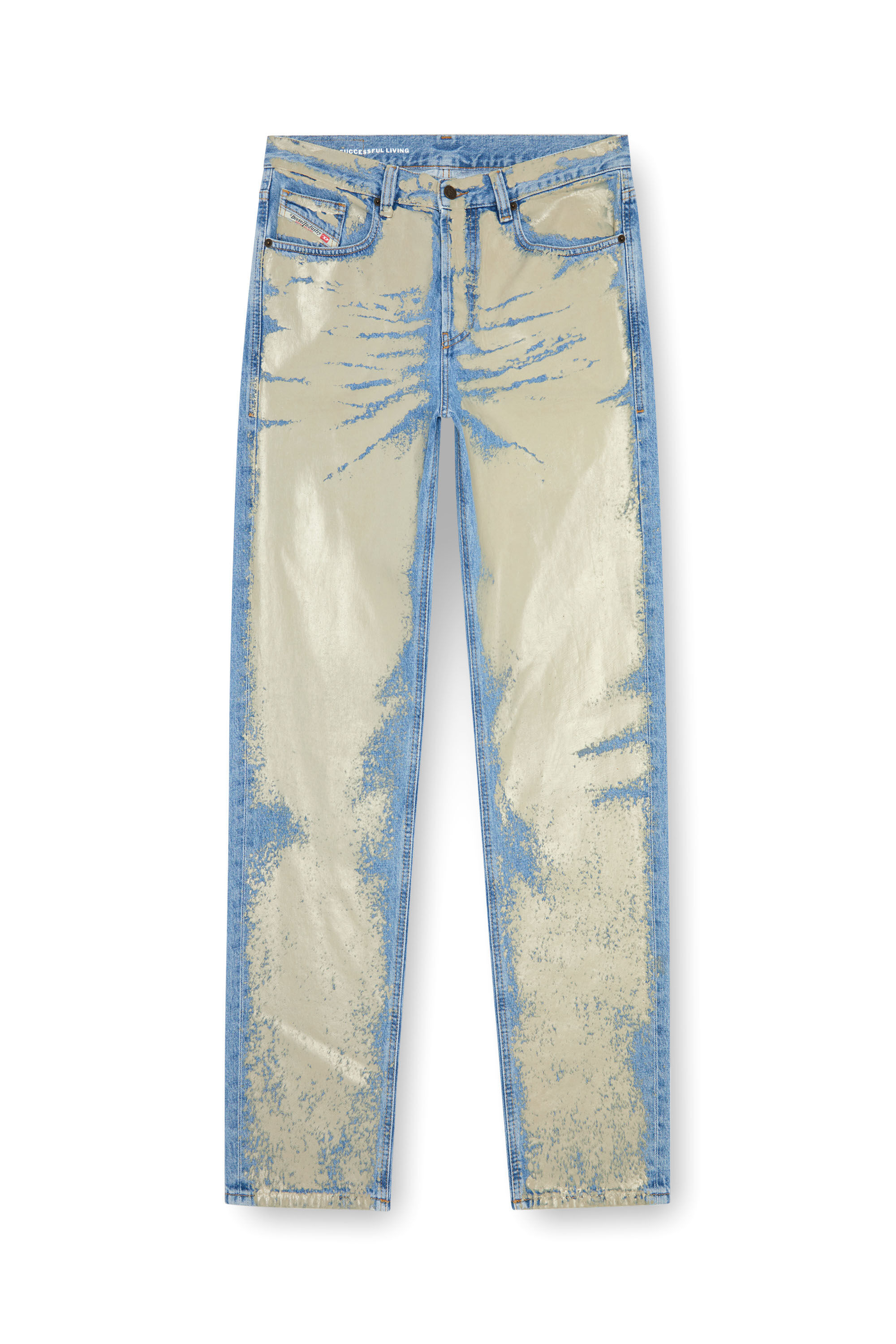 Diesel - Regular Jeans 2024 D-Macs 007AL Homme, Marron Clair - Image 2