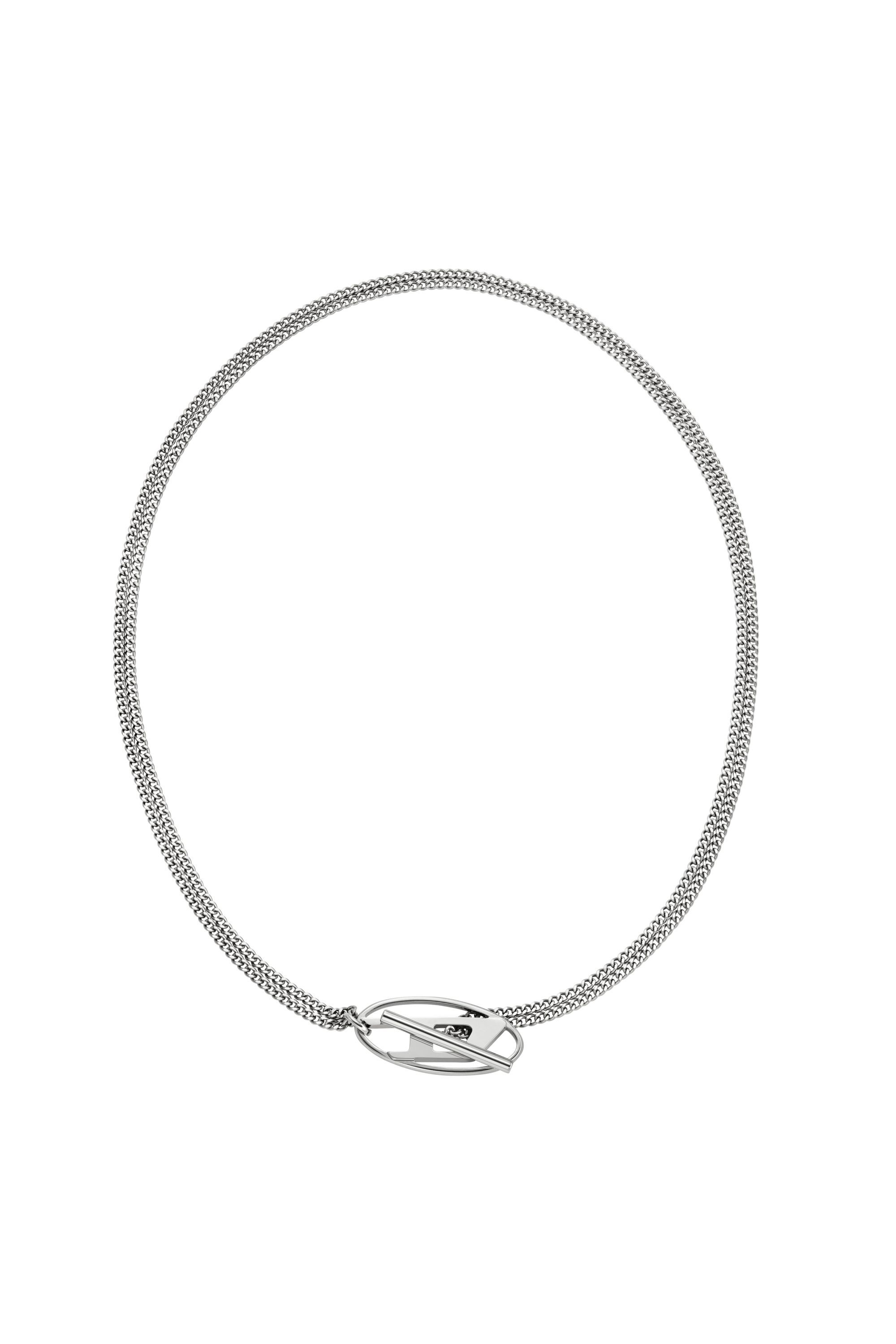 Women's Stainless Steel Chain Necklace | Silver | Diesel