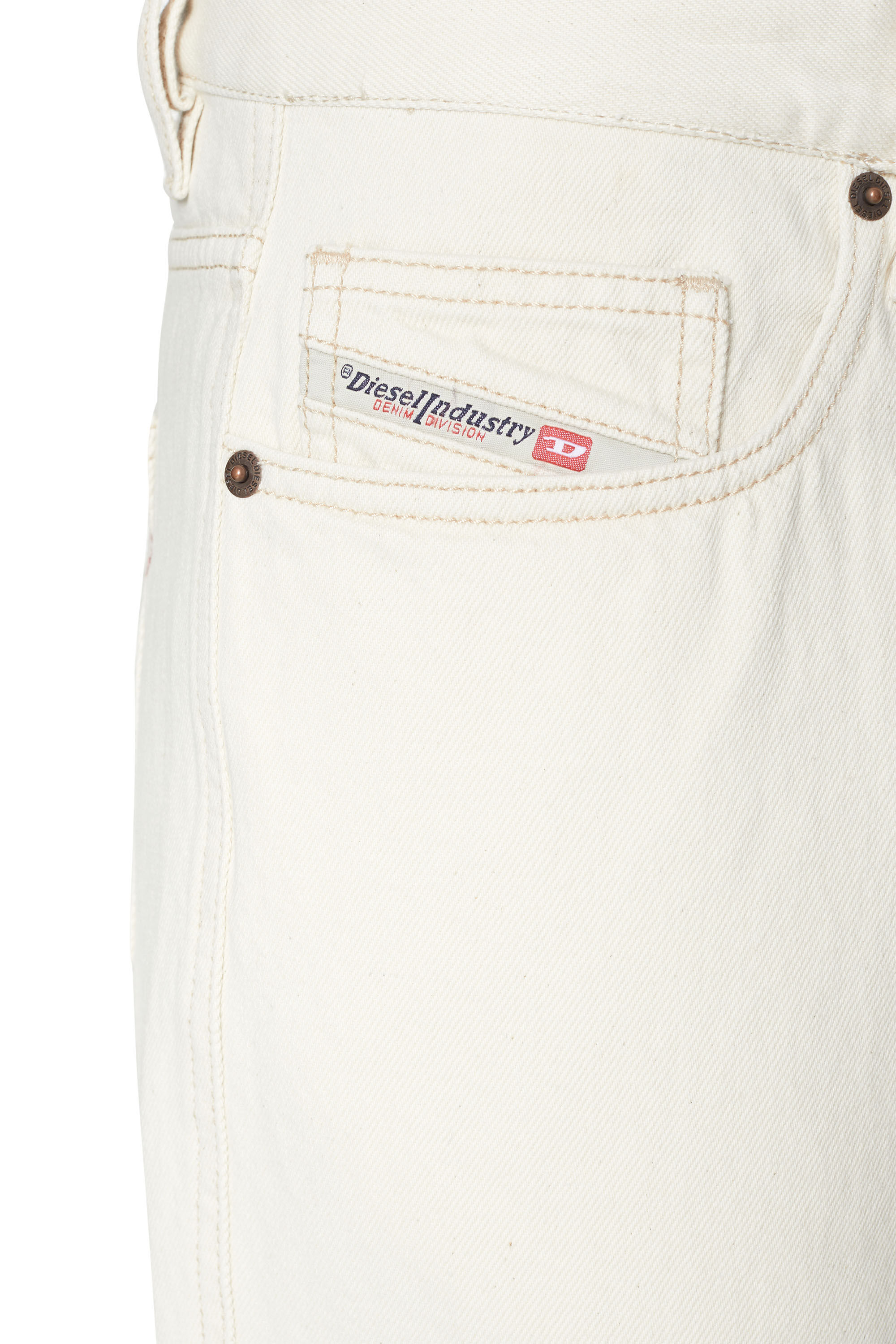 Diesel - Straight Jeans 2020 D-Viker 09B95, Straight Jeans - 2020 D-Viker Homme in Blanc - 6