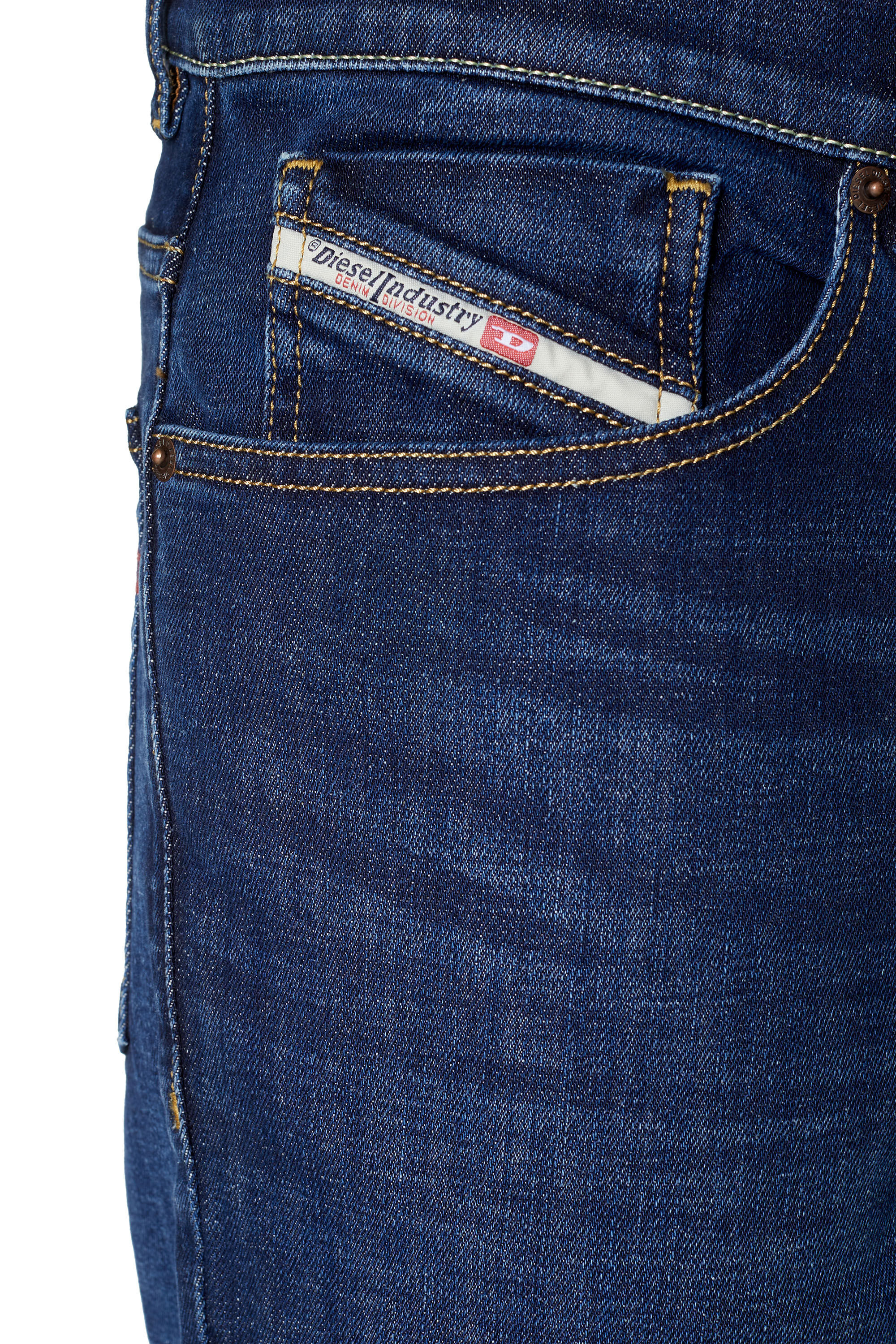 Diesel - Regular Jeans 2005 D-Fining 09B90 Homme, Bleu Foncé - Image 6