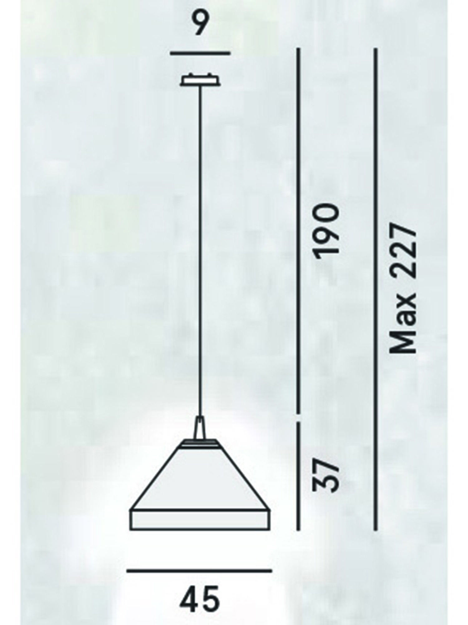 Diesel - DRUMBOX SOSPENSIONE, Lámpara inspirada en los sets fotográficos Unisex in Gris - 2