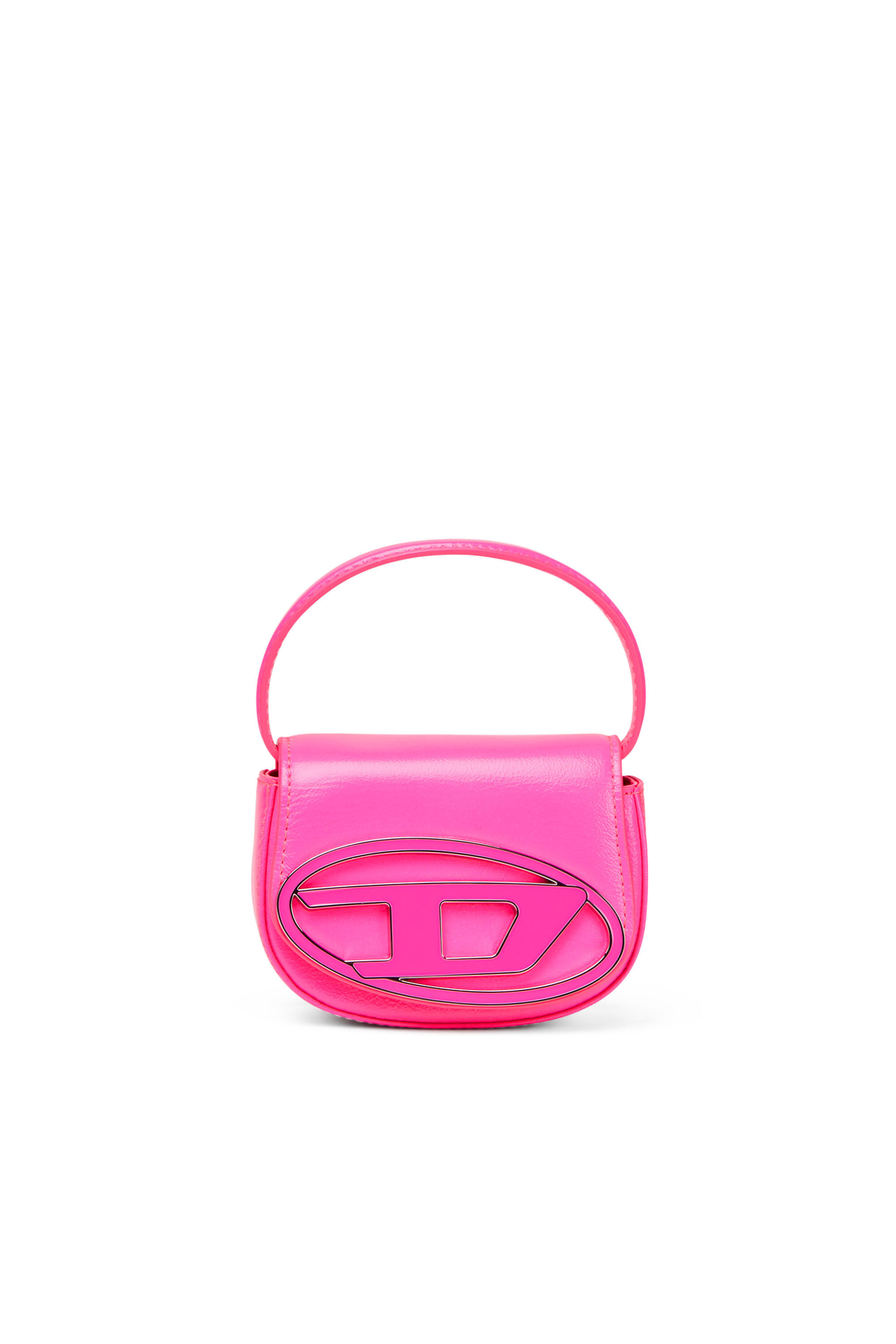 Diesel - 1DR XS, 1DR XS - Mini sac iconique en cuir fluo Femme in Rose - 1