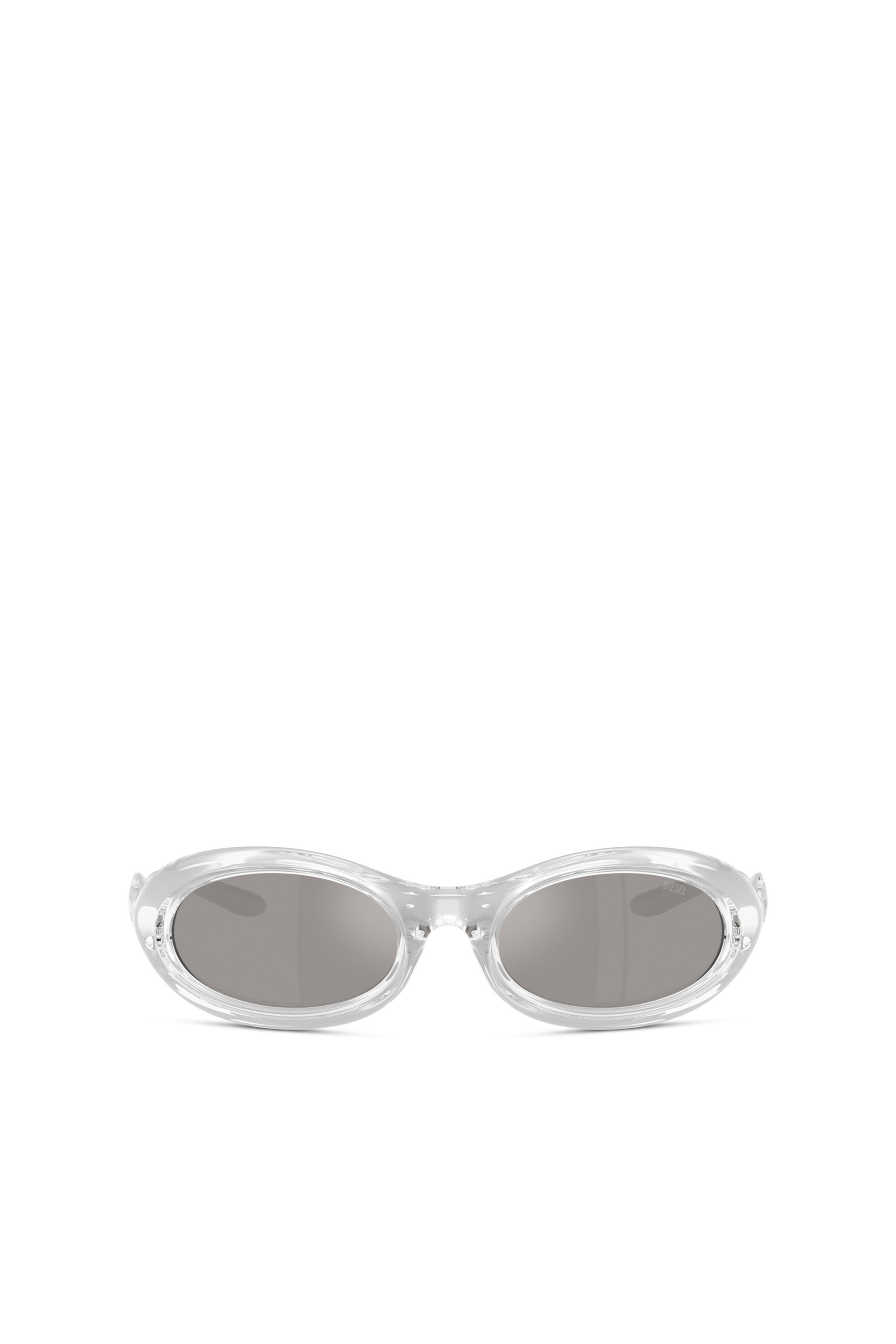 Women's Oval sunglasses | Grey | Diesel