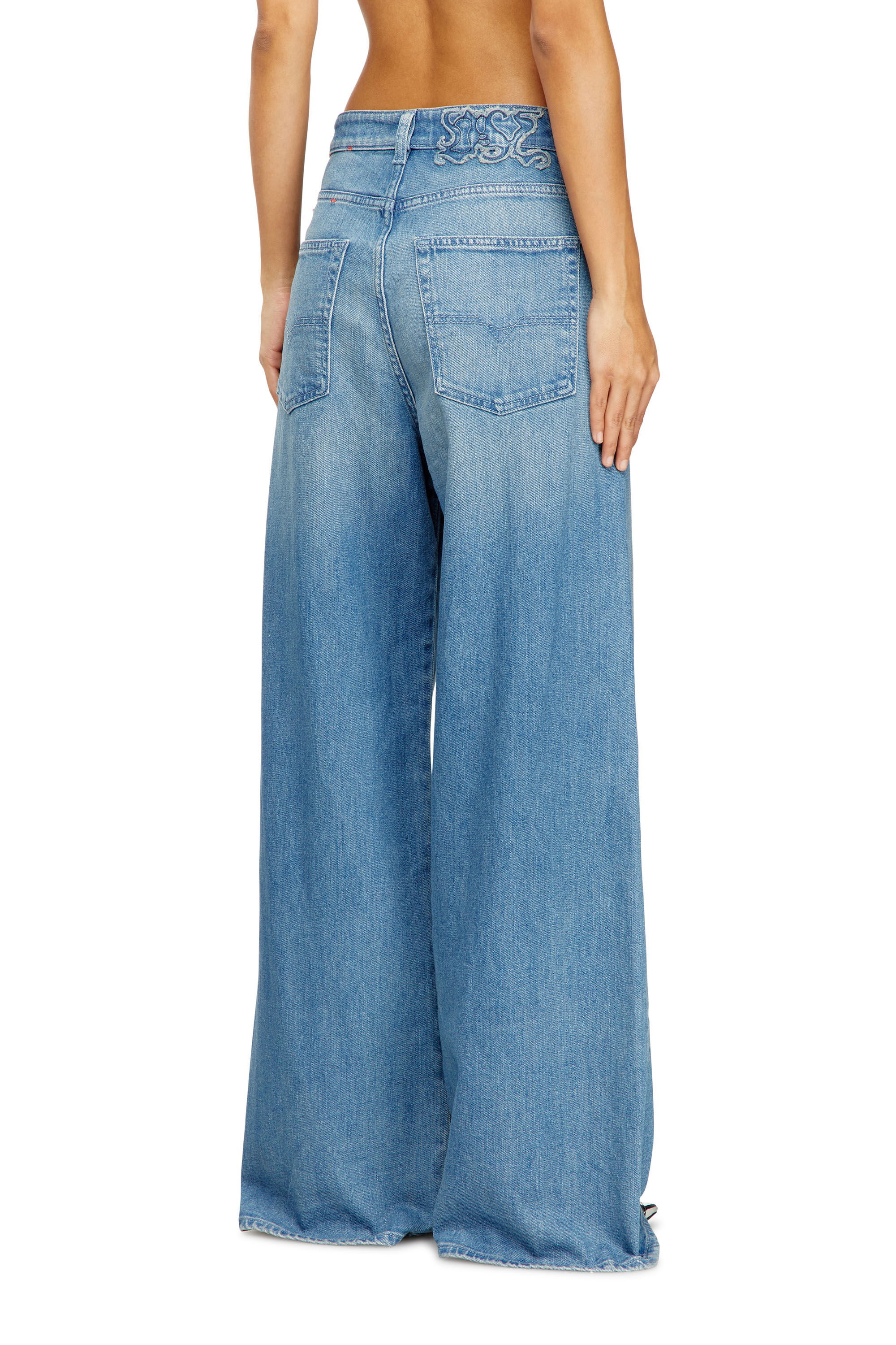 Women's Relaxed Jeans | Medium blue | Diesel 1996 D-Sire