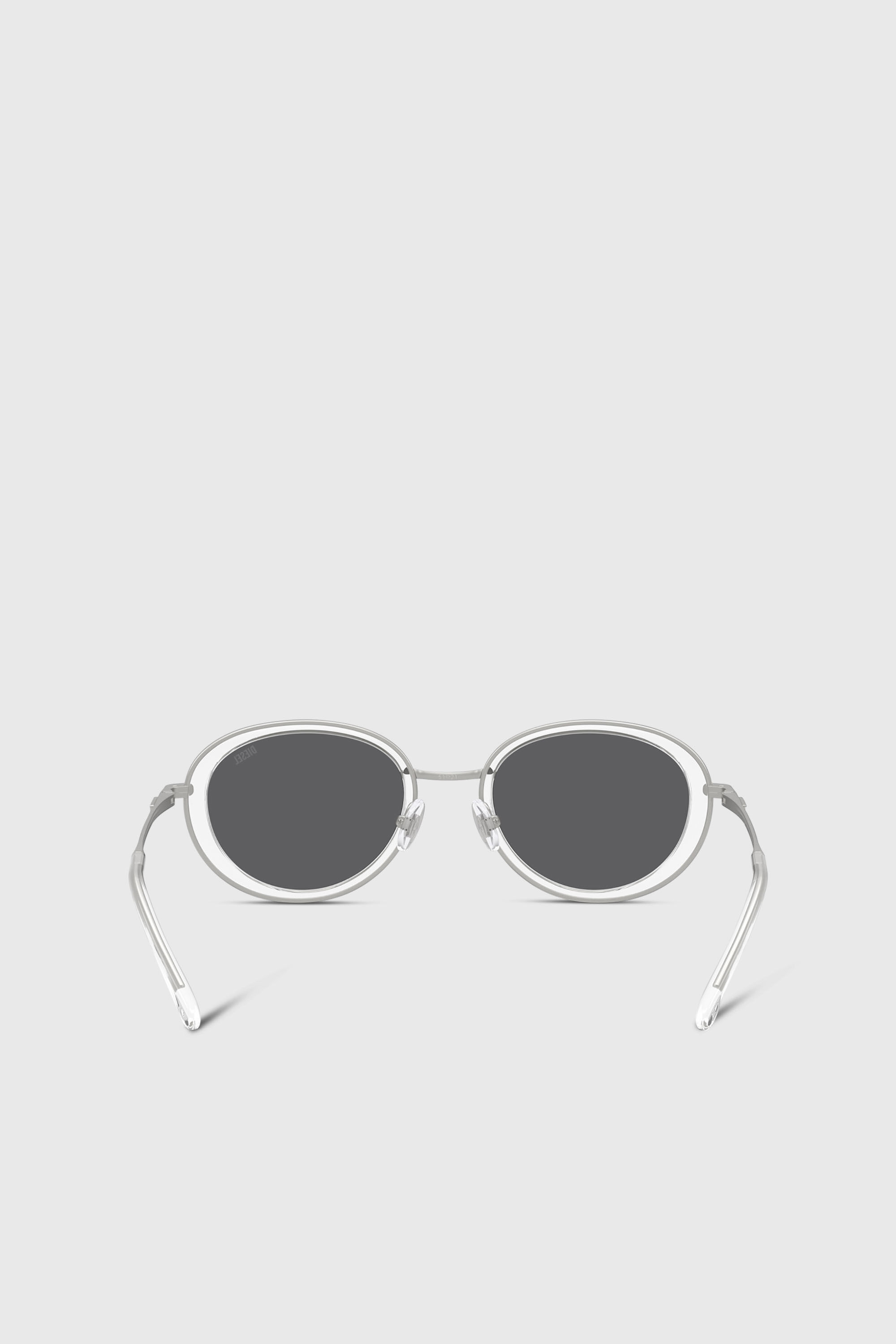 Diesel - 0DL1018, Gafas de sol ovaladas Unisex in Blanco - 3