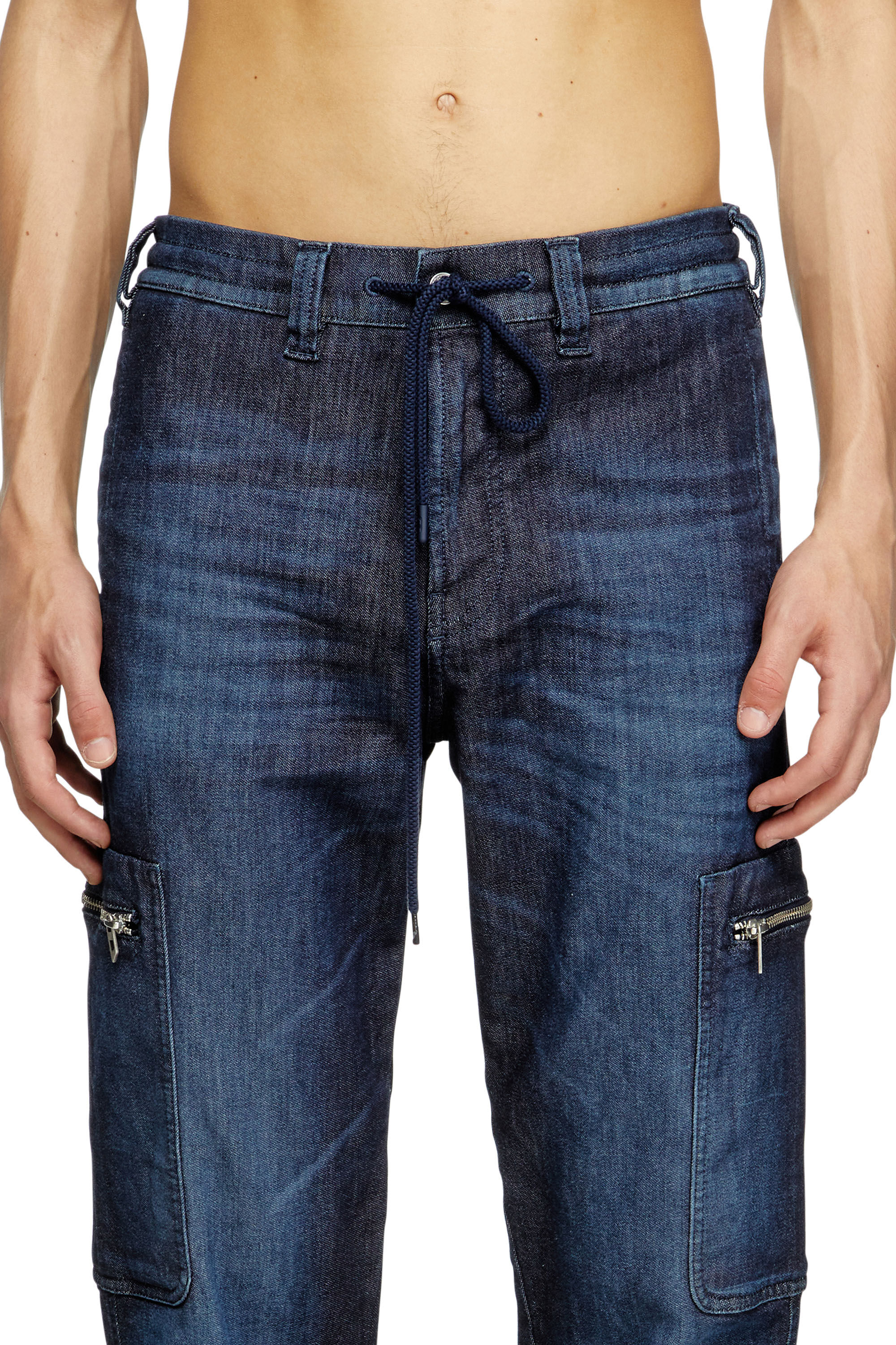 Diesel - Unisex's Slim D-Lab JoggJeans® 09L11, Dark Blue - 4