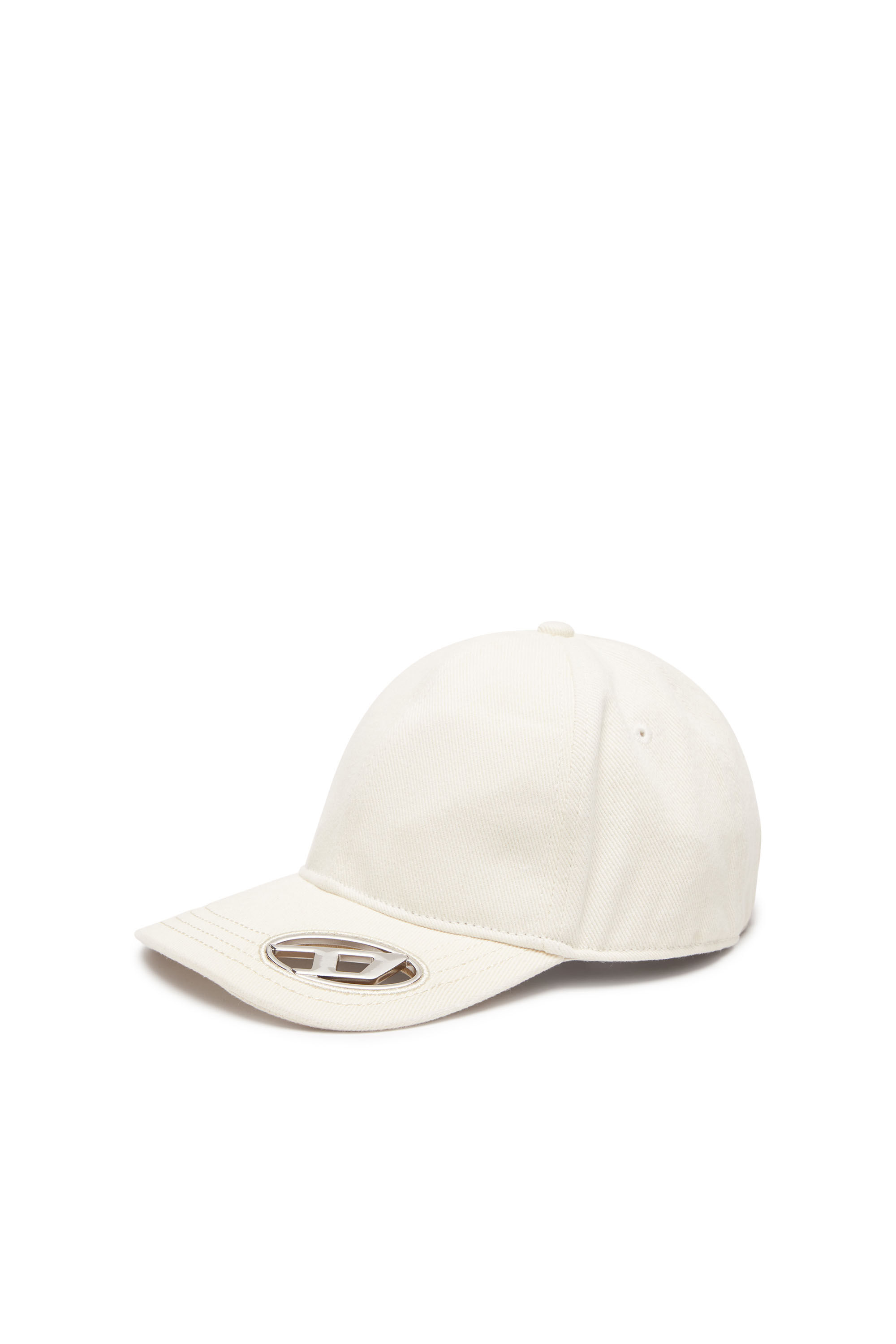 Men's Baseball cap with oval D plaque | Diesel C-PLAK