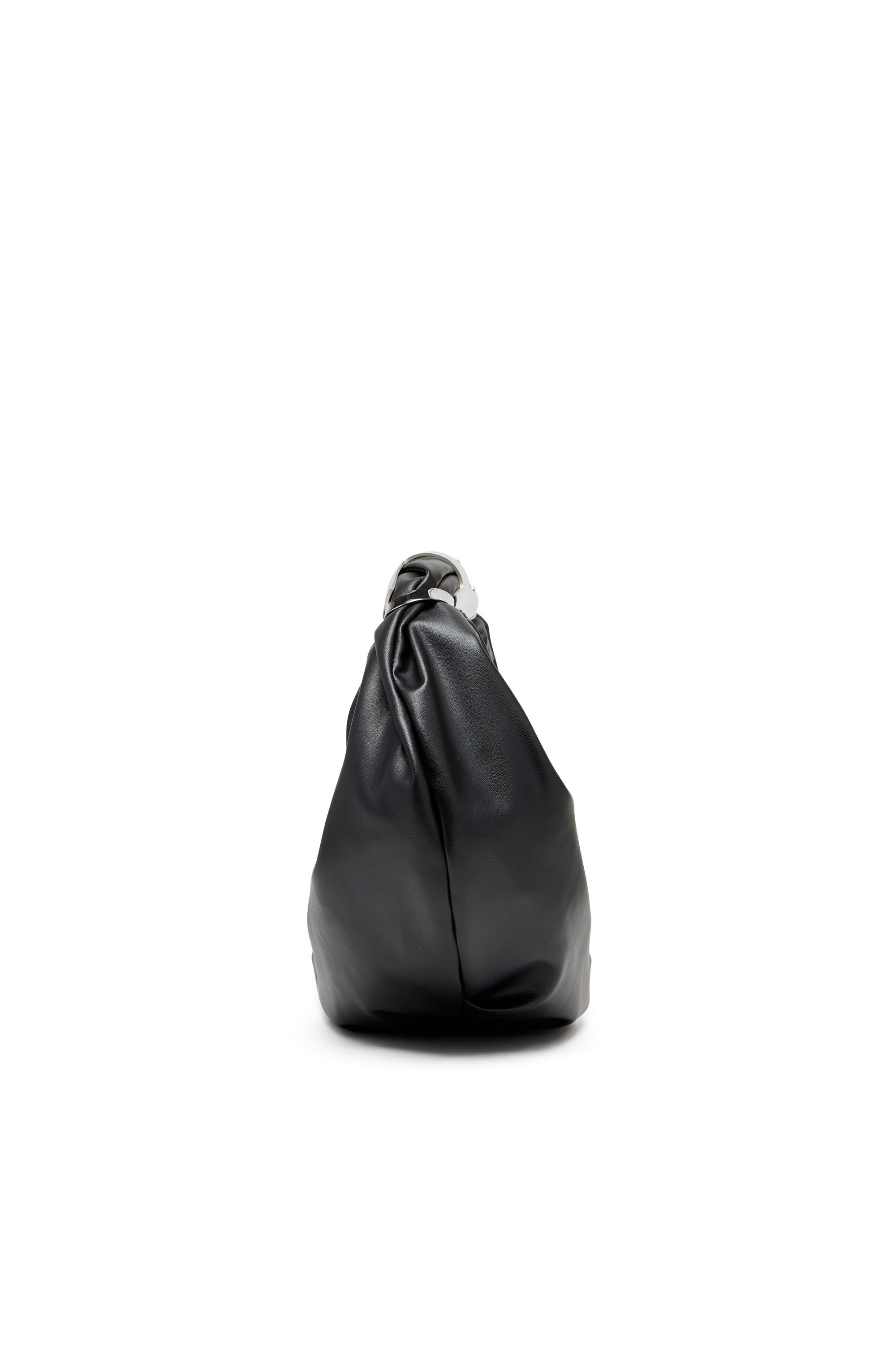 Diesel - GRAB-D HOBO S, Female's Grab-D S-Hobo bag with Oval D handle in Black - 4