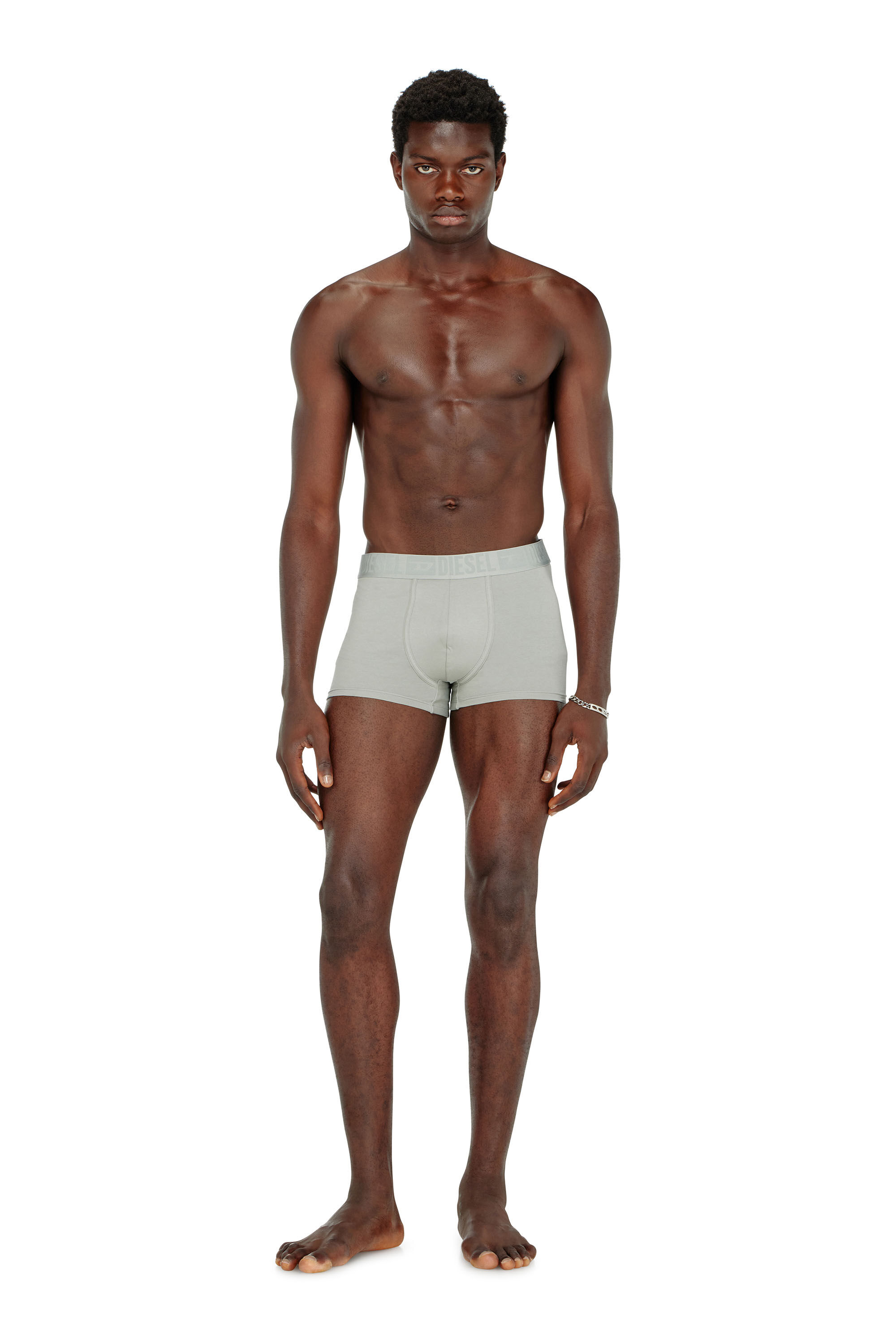 Diesel - MIKE-D-CORE-3PACK, Male's Three-pack of stretch cotton boxer briefs with tonal waistband in null - 2