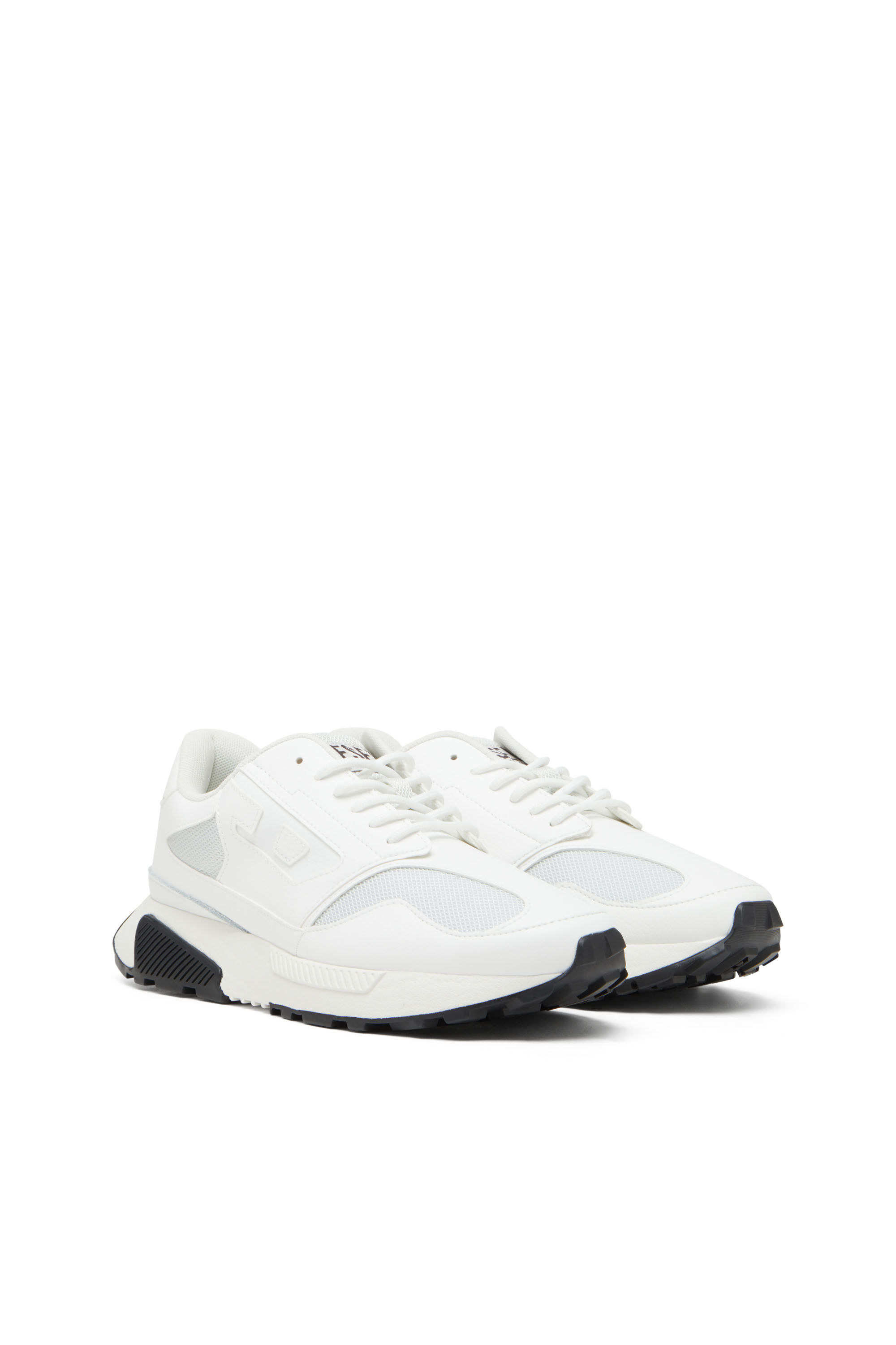 Diesel - S-TAME-D RUNNING W, Woman's S-Tame-D-Sneakers in mesh and PU in White - 2