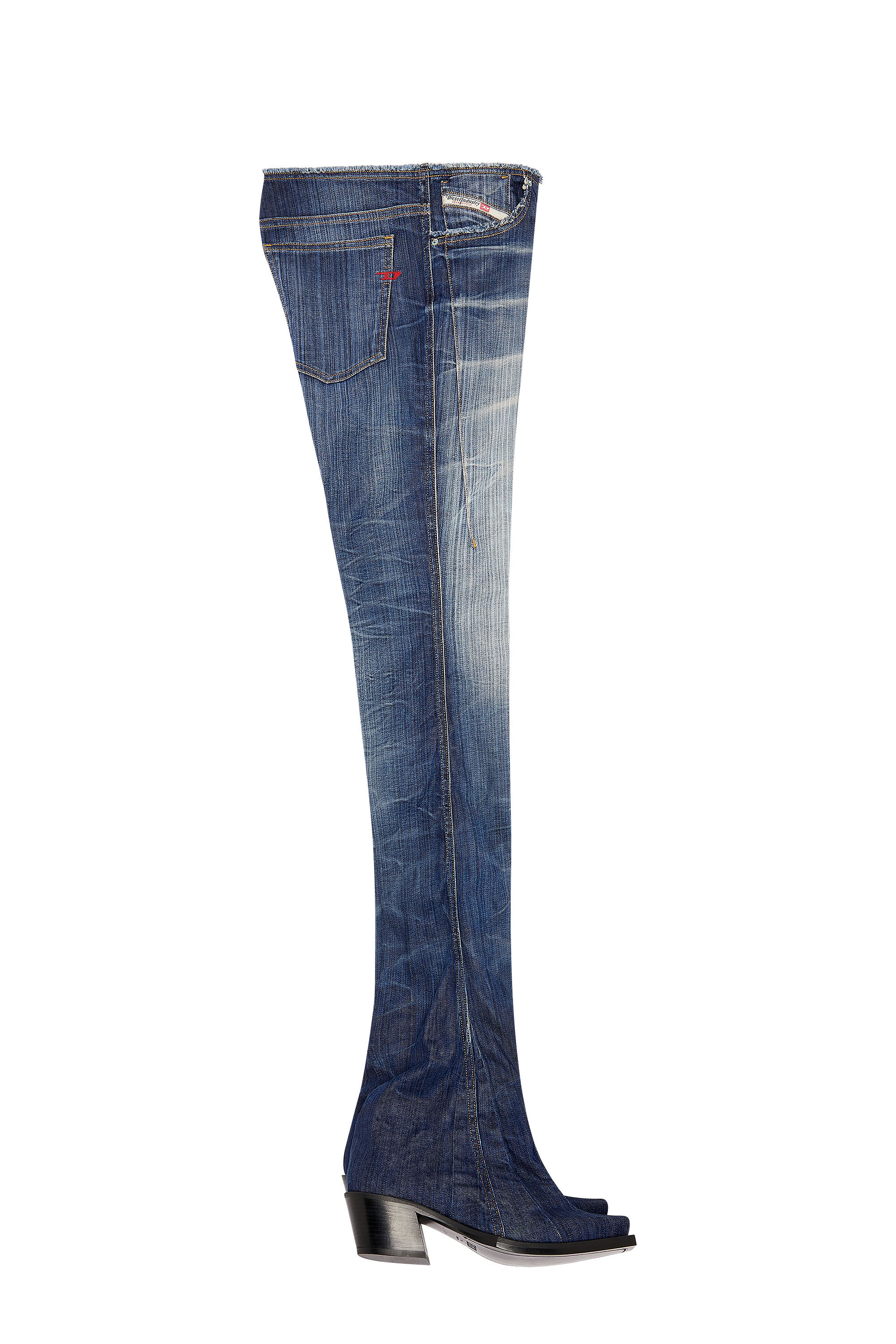 Diesel - Male's Bootcut Jeans D-Bootcutboot 09I03, Dark Blue - 2