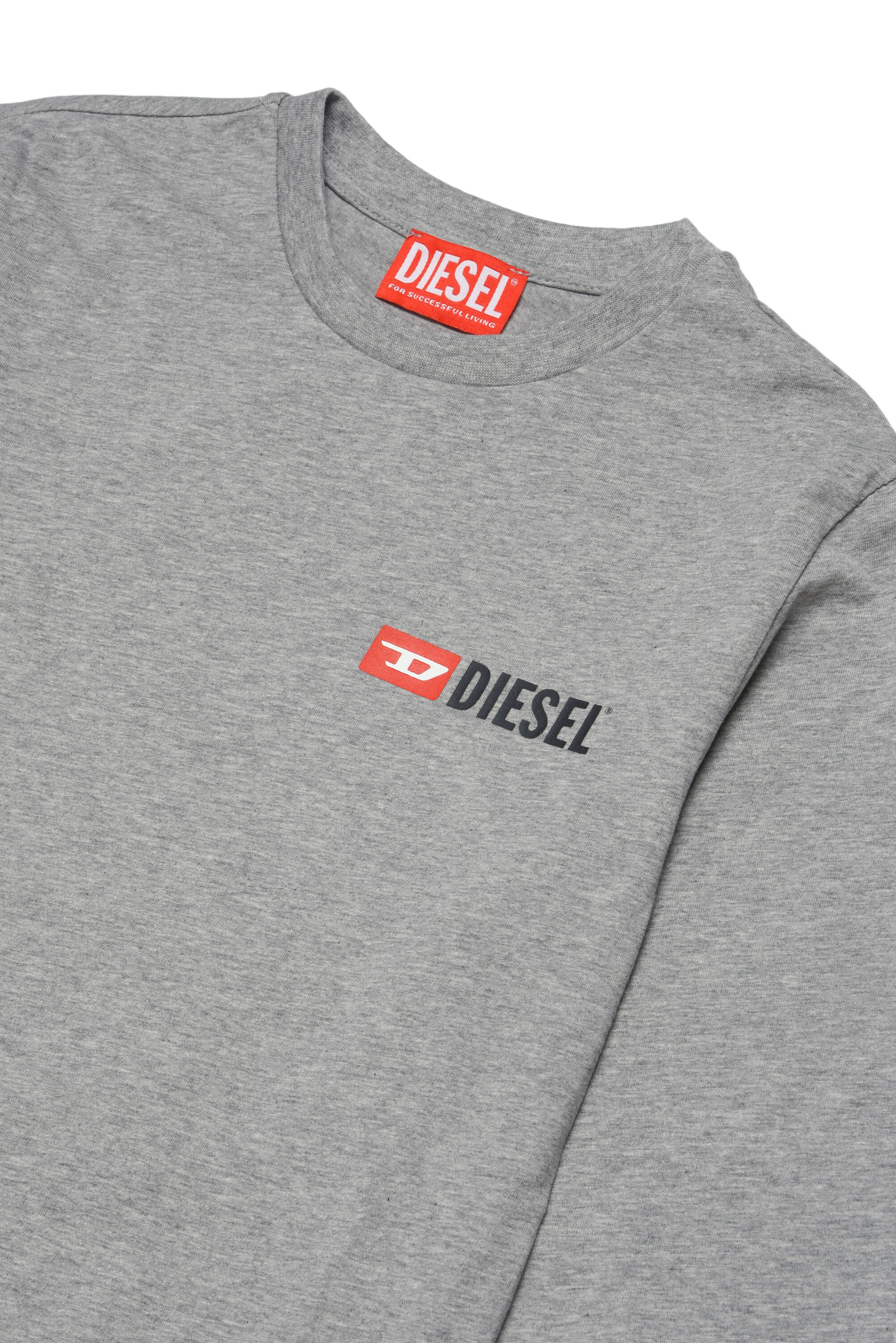 Diesel - UNPELIO, Male's Pyjama set with logo in Grey - 3