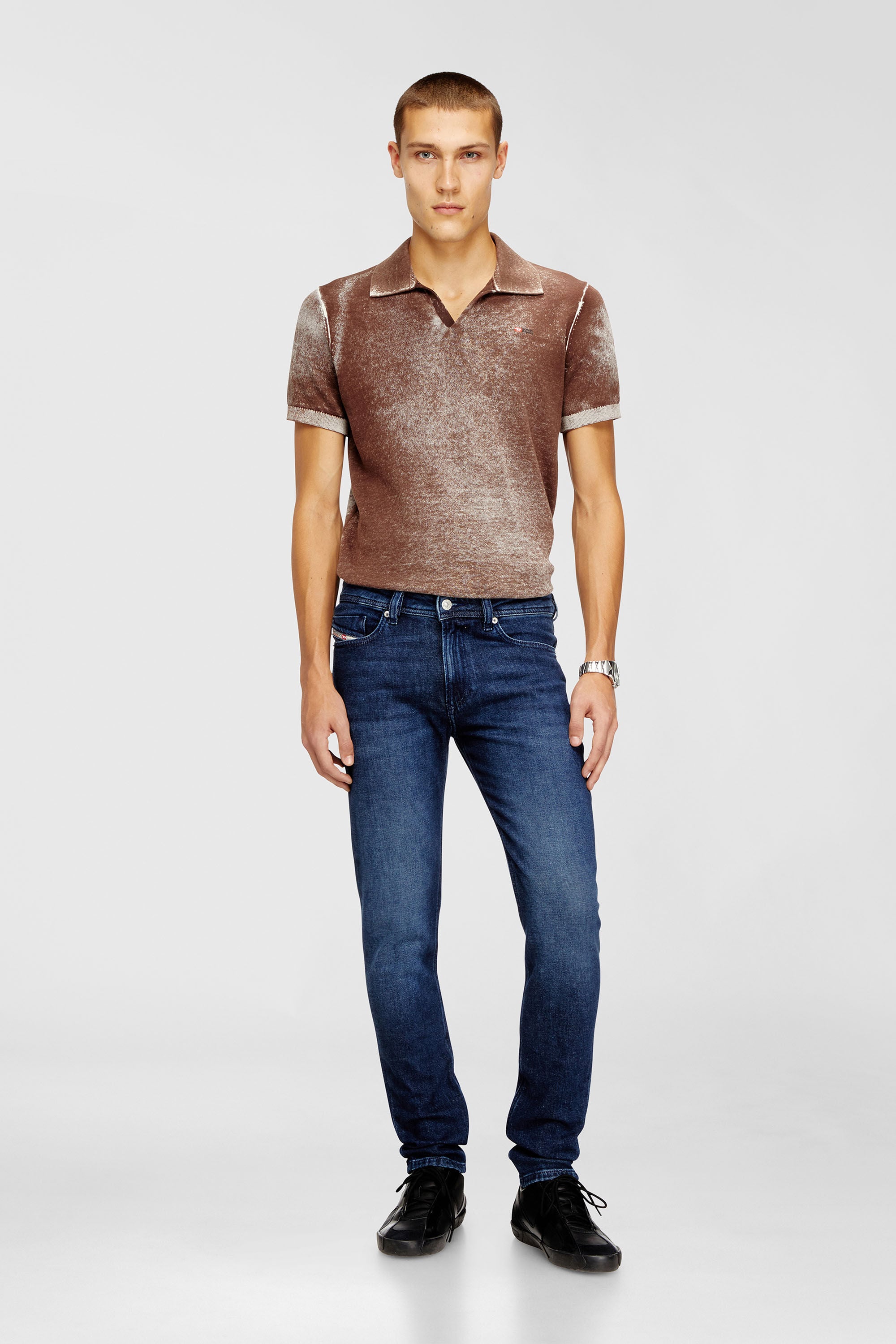 Diesel - Skinny Jeans 1979 Sleenker 0ADBF Hombre, Azul Oscuro - 1