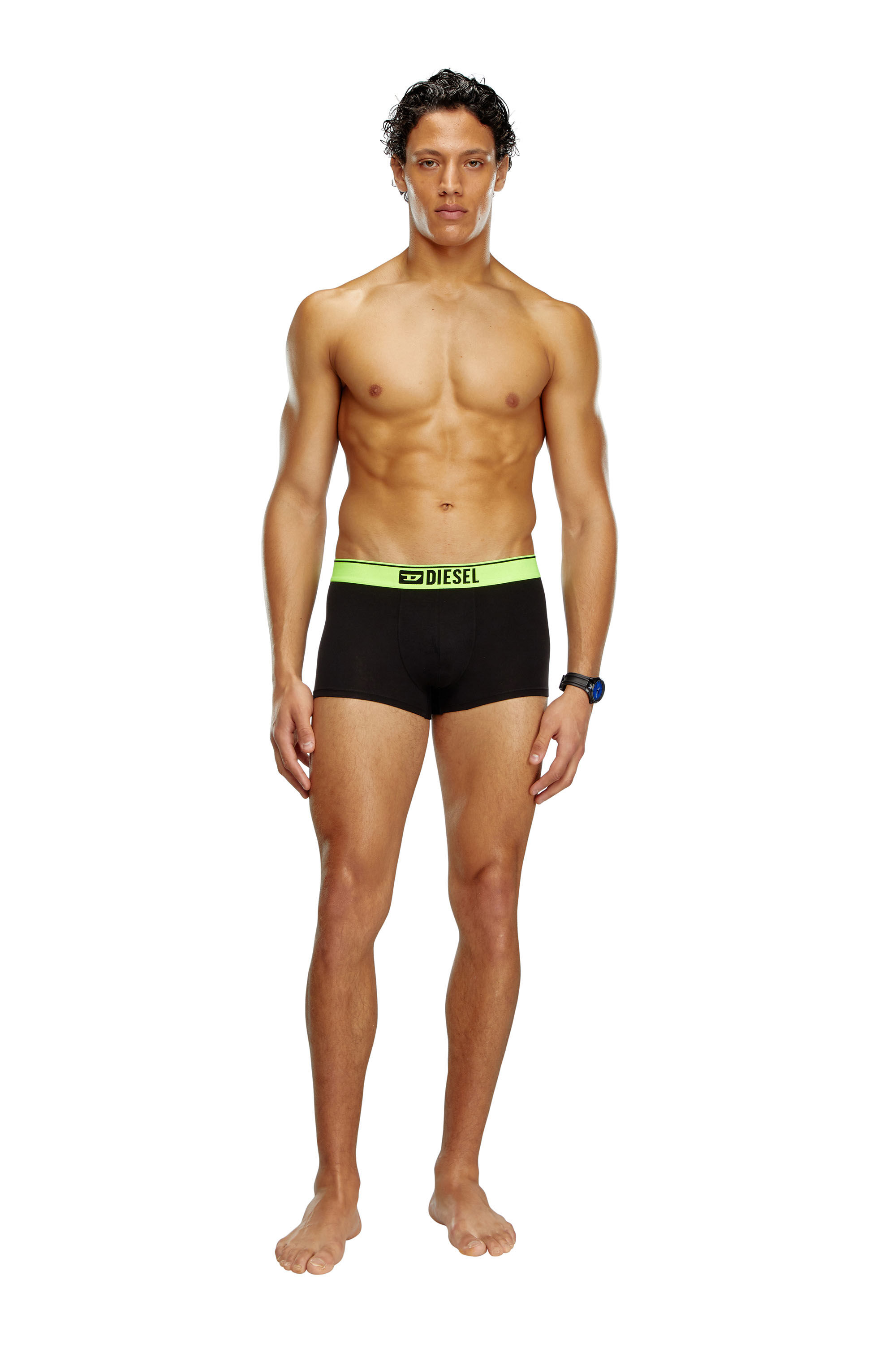 Diesel - UMBX-DAMIENTHREEPACK, Lot de trois boxers avec taille pop Homme in Polychrome - 2