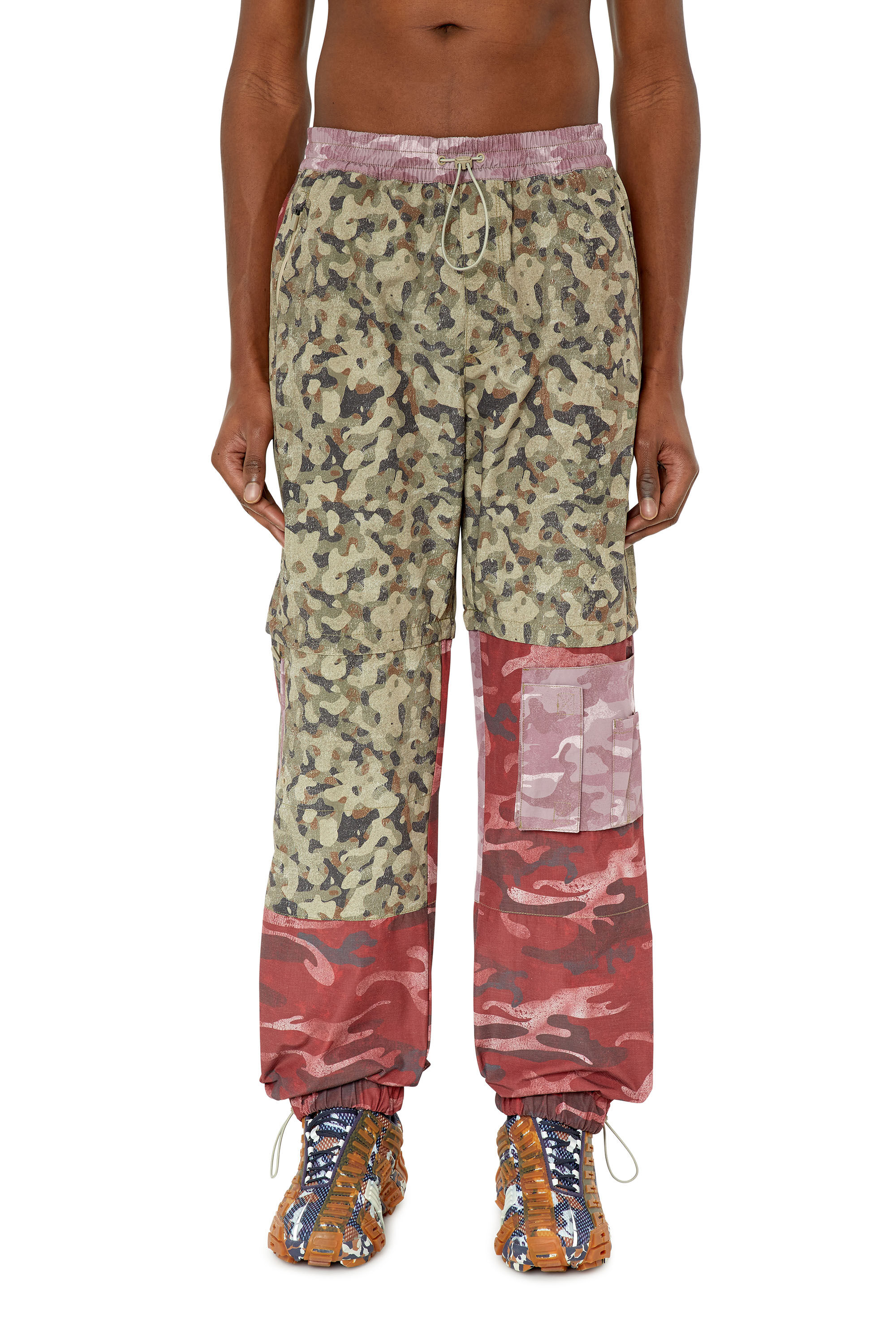 Diesel - AMWB-SIFAN-HT08, Pantalones 2 en 1 con estampados de camuflaje en contraste Hombre in Multicolor - 3