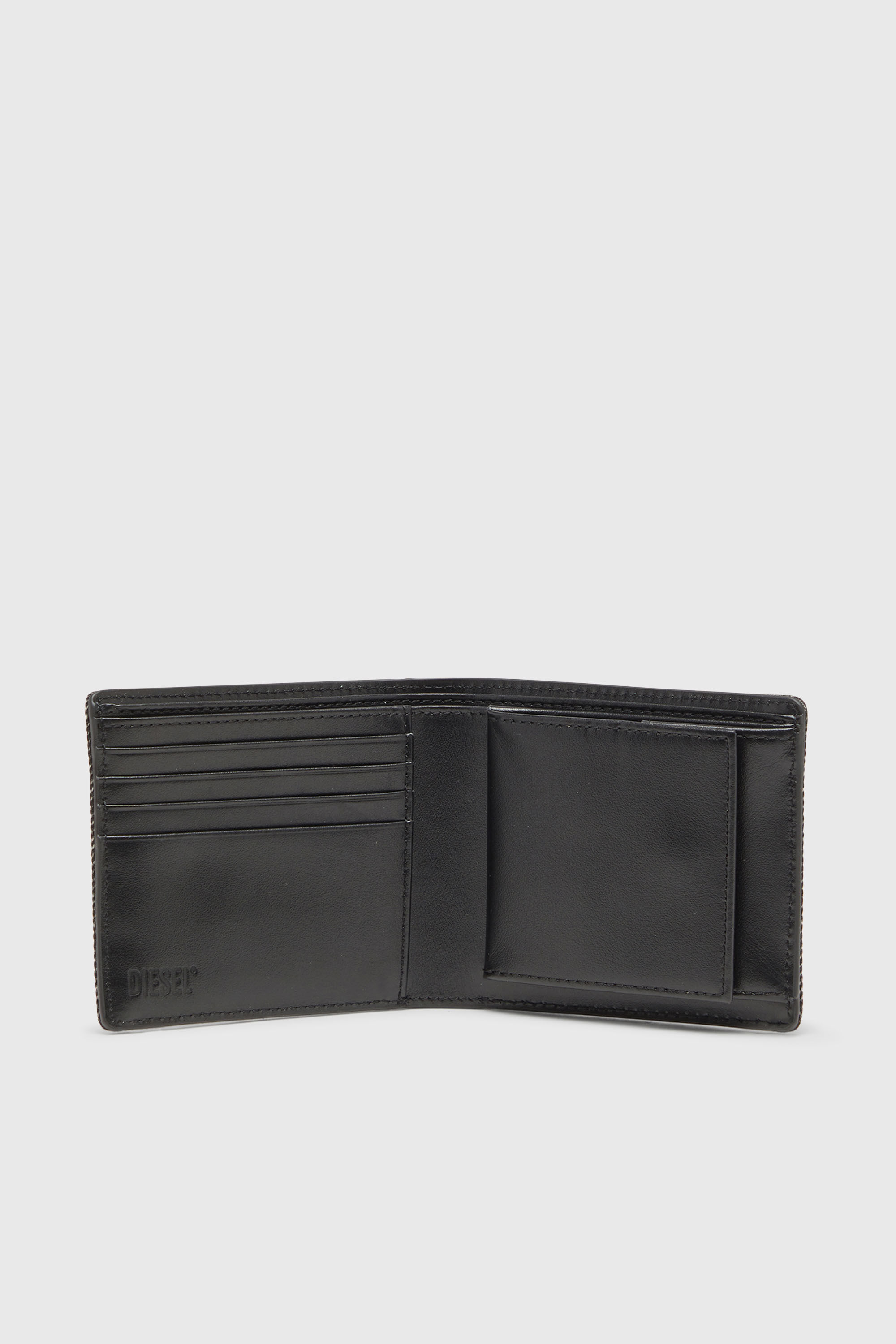 Women's Wallet in washed denim | Grey | Diesel {{Country}}