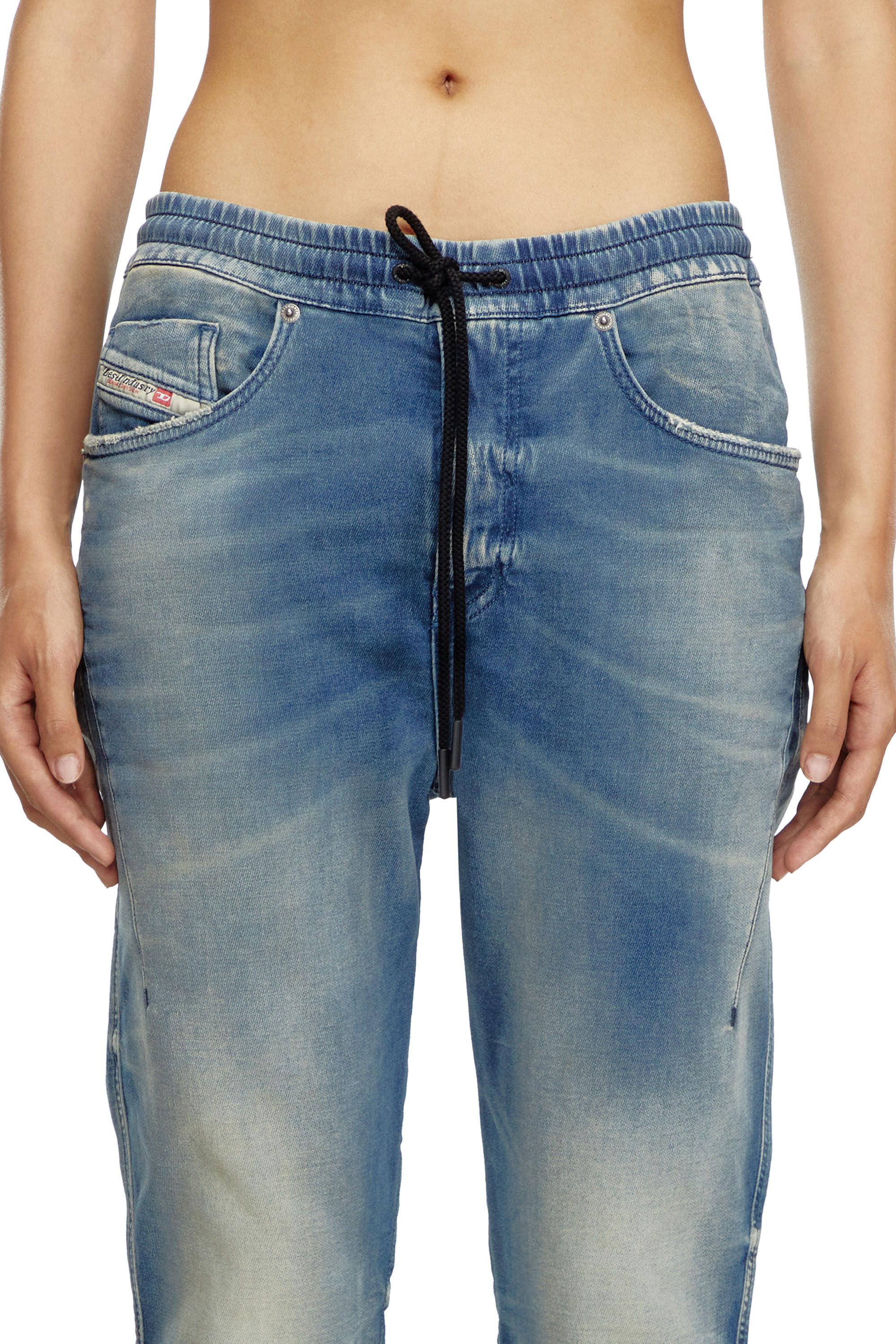 Diesel - Female's Regular 2041 D-Fayza Joggjeans® 068MG, Medium Blue - 5