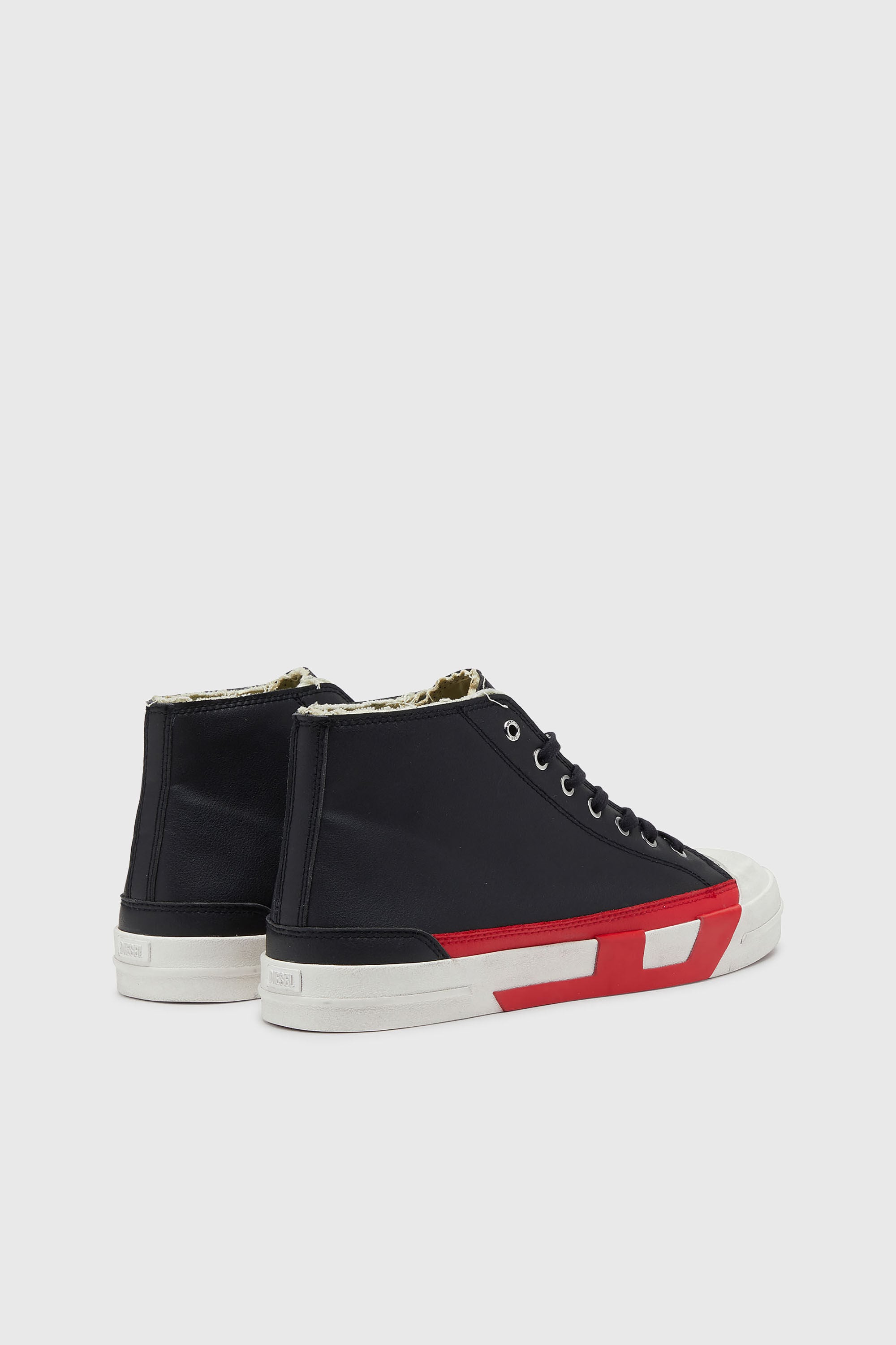 Diesel - S-D-VERSE MID II, S-D-Verse-Zapatillas con logo D Hombre in Negro - 3
