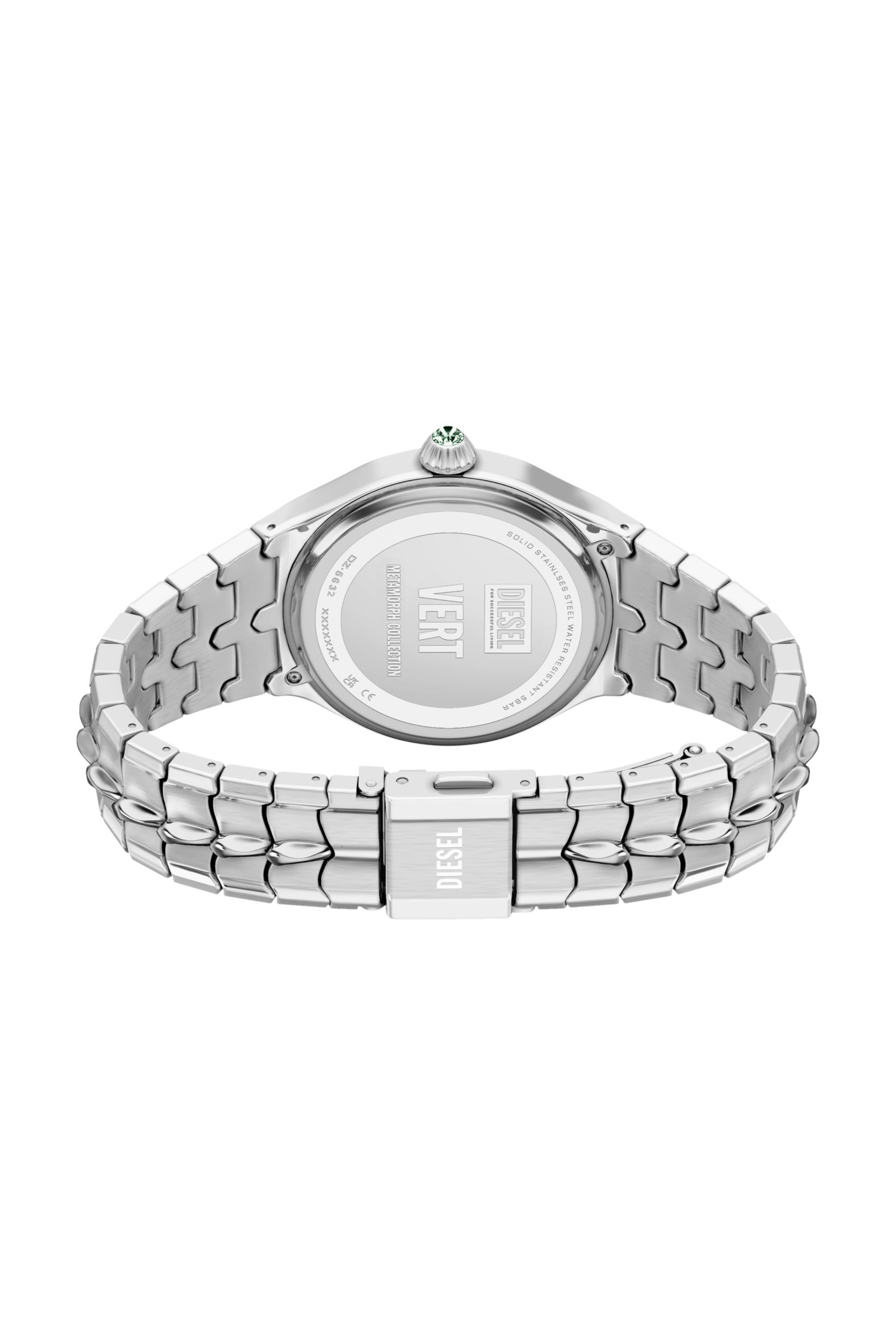 Men's Vert stainless steel watch | Silver | Diesel