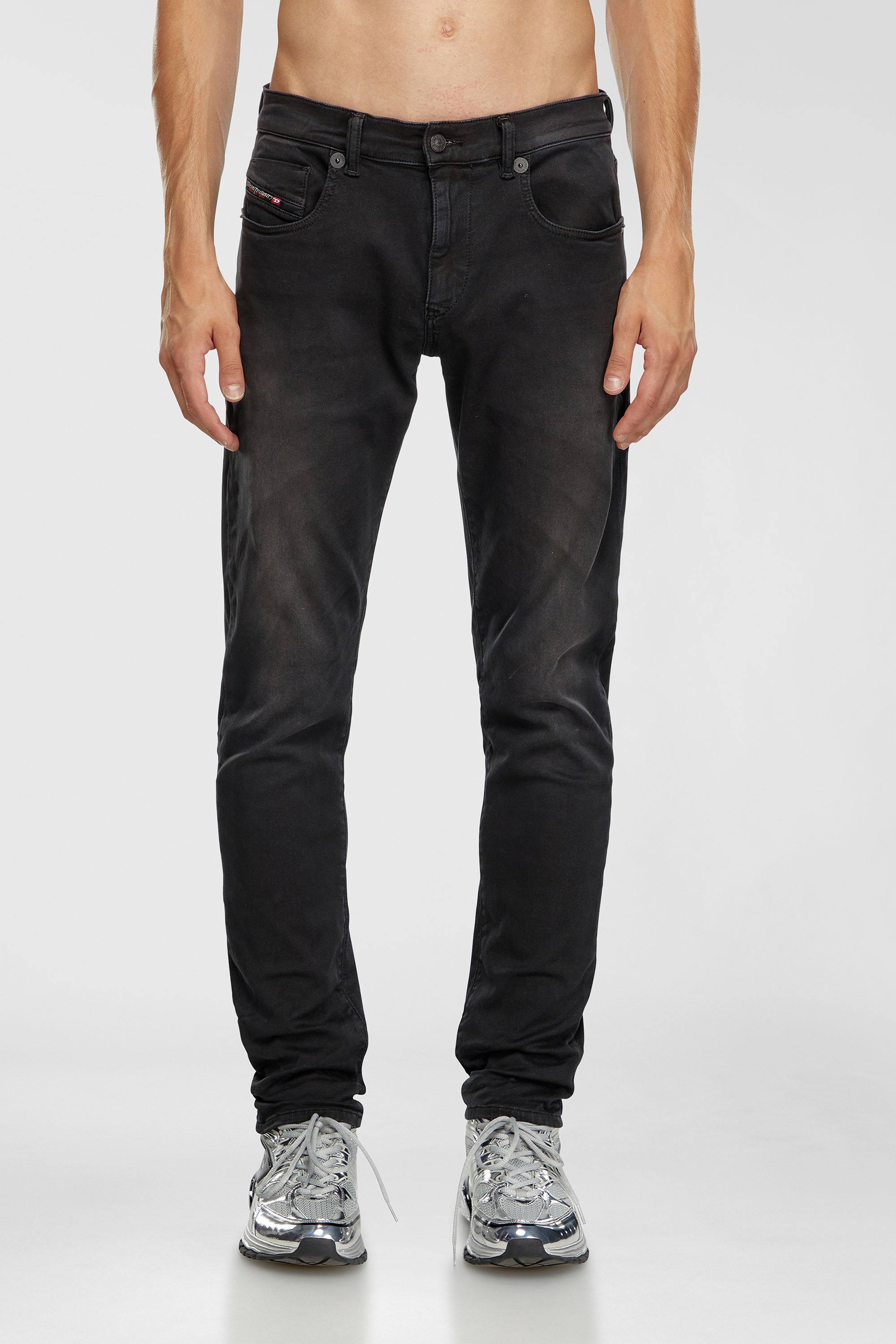 D-Strukt Slim JoggJeans® | Black/Dark grey | Diesel