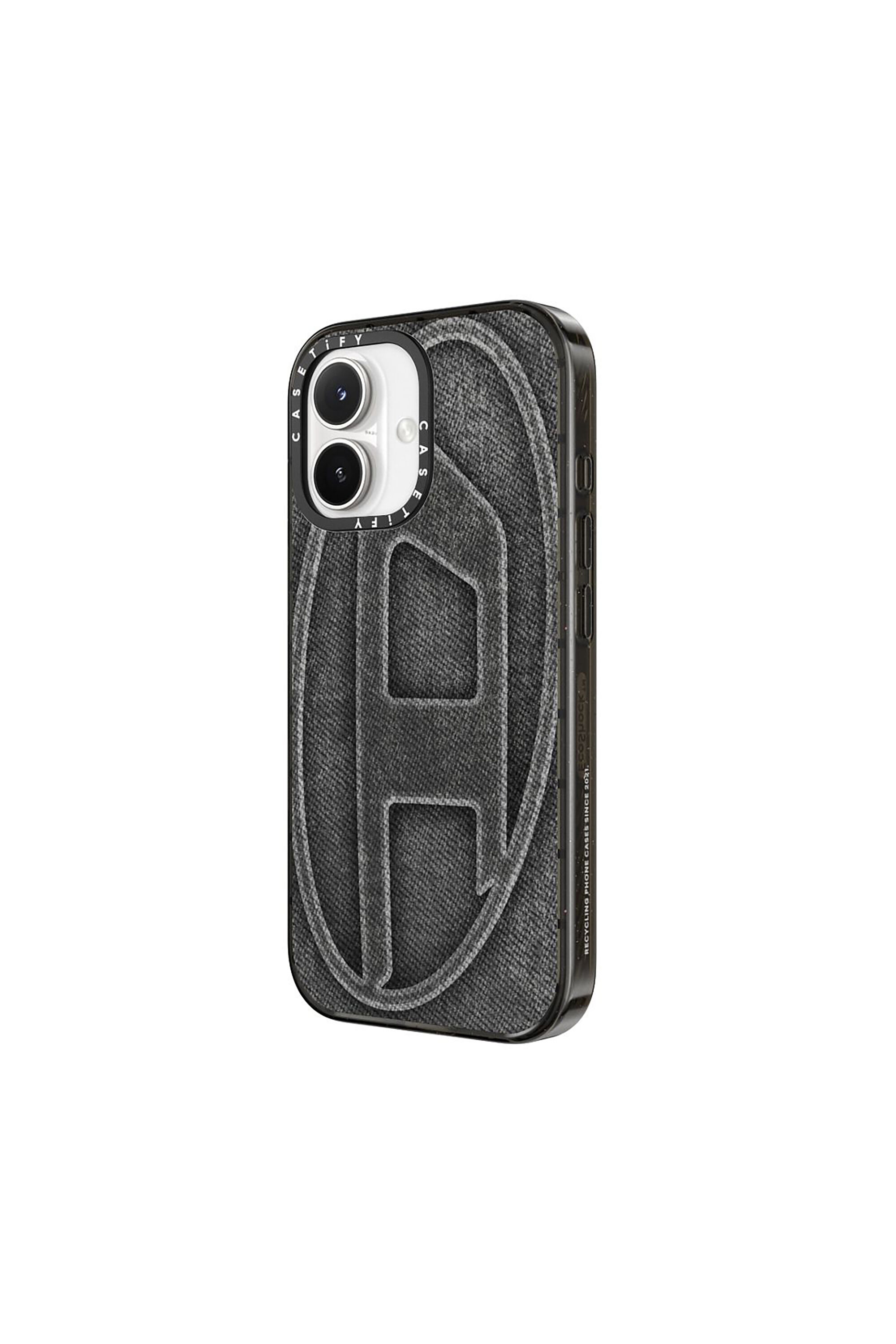 Diesel - 60537 MOULDED CASE, Funda Oval D impact por iPhone 17 Unisex in Negro - 2