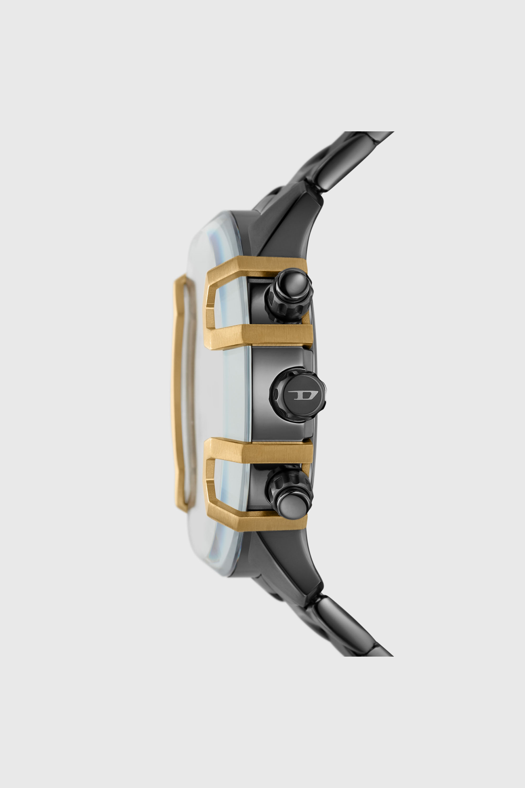 時計 DIESEL Griffed Two-Tone Stainless Steel Men's Griffed Two-Tone Stainless Steel Watch | Grey | Diesel US