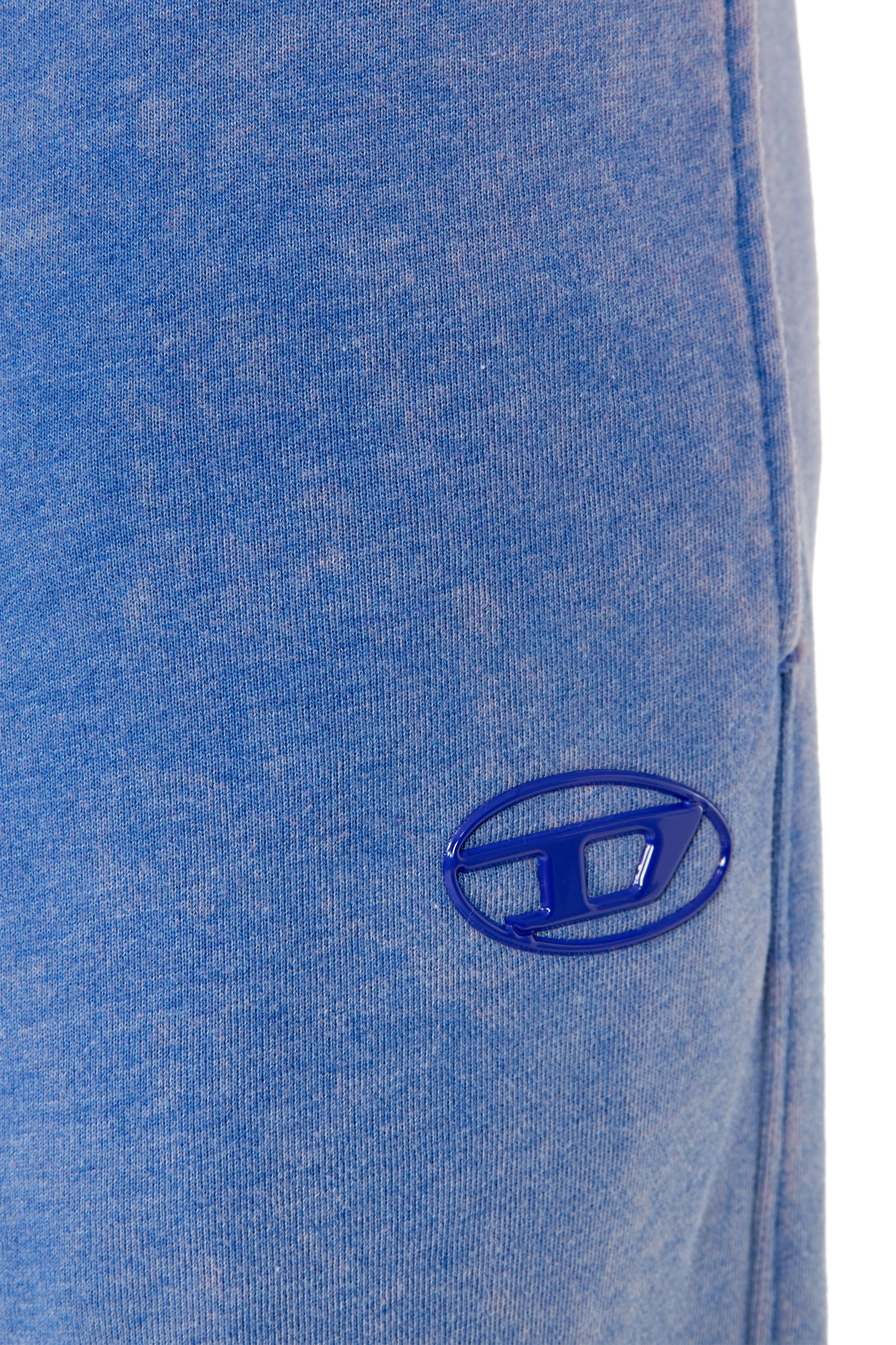 Diesel - P-MARKY, Male's Track pants with whitened treatment in Light Blue - 4