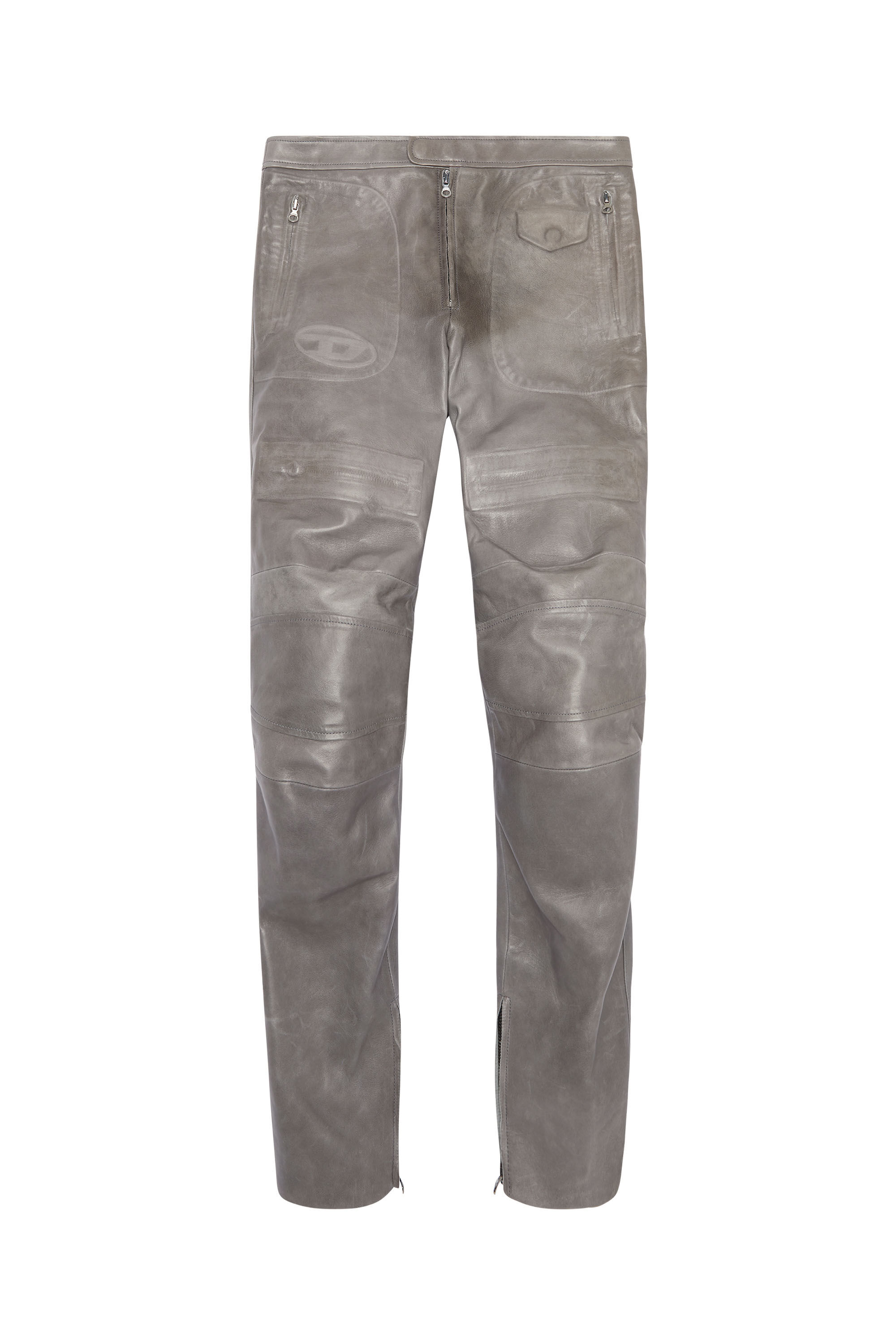 P-JOSHY Man: Pants in bonded leather | Diesel