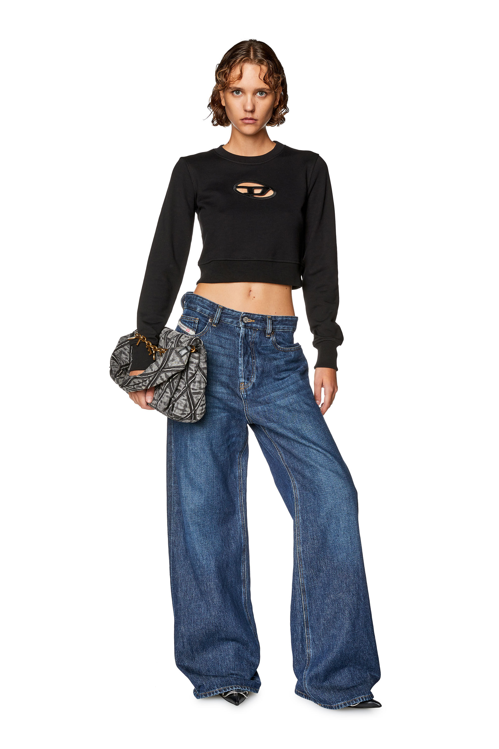 1996 D-Sire: Women's Loose fit, Baggy, dark blue Jeans | Diesel